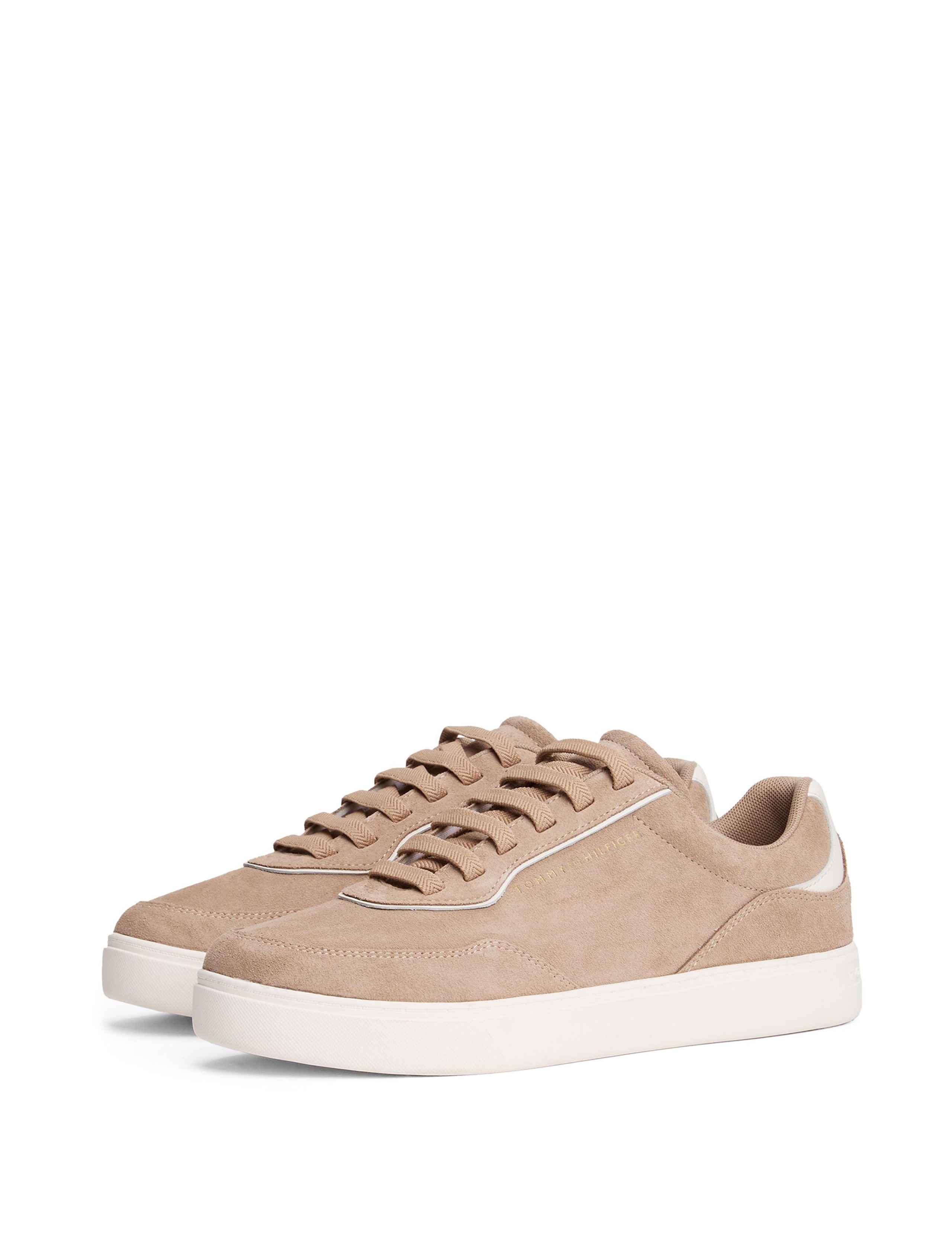 Casual Suede Lace Up Trainers 2 of 6