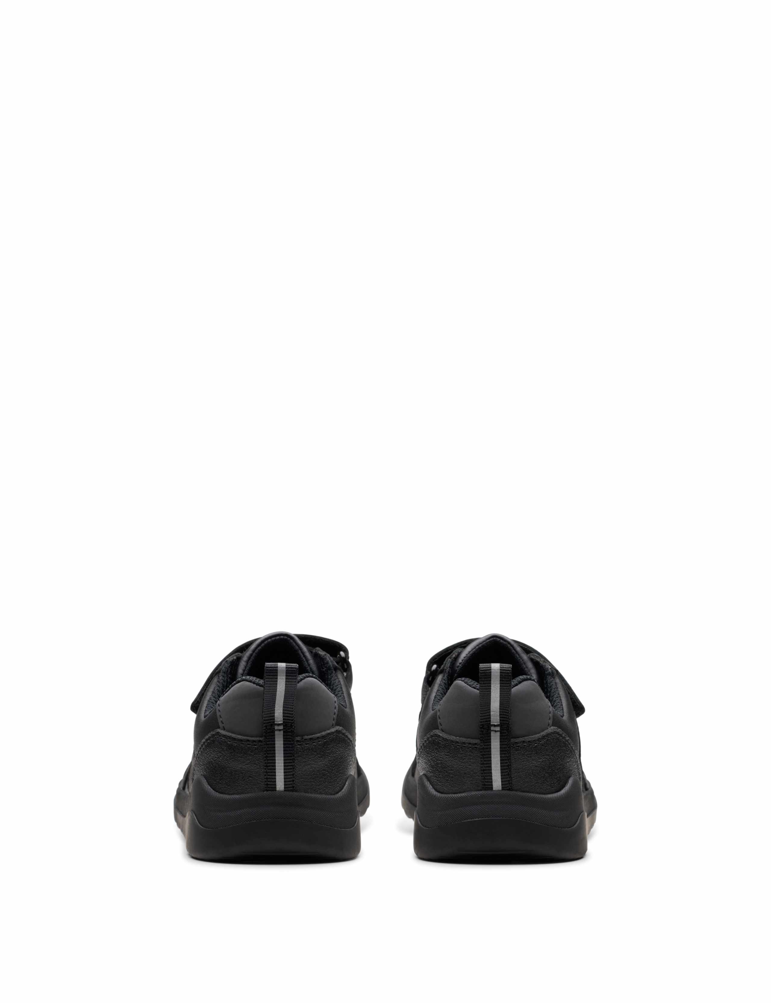 Kids' Leather Riptape Fastening School Shoes (13 Small - 2½ Large) 6 of 7