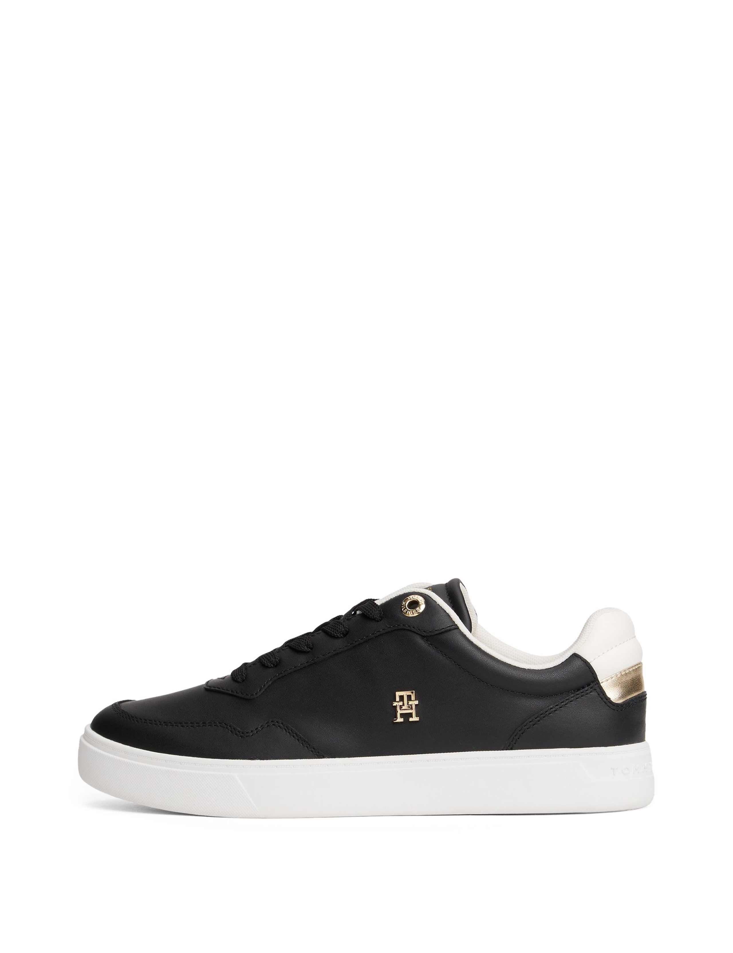 Elevated Court Leather Trainers 3 of 6