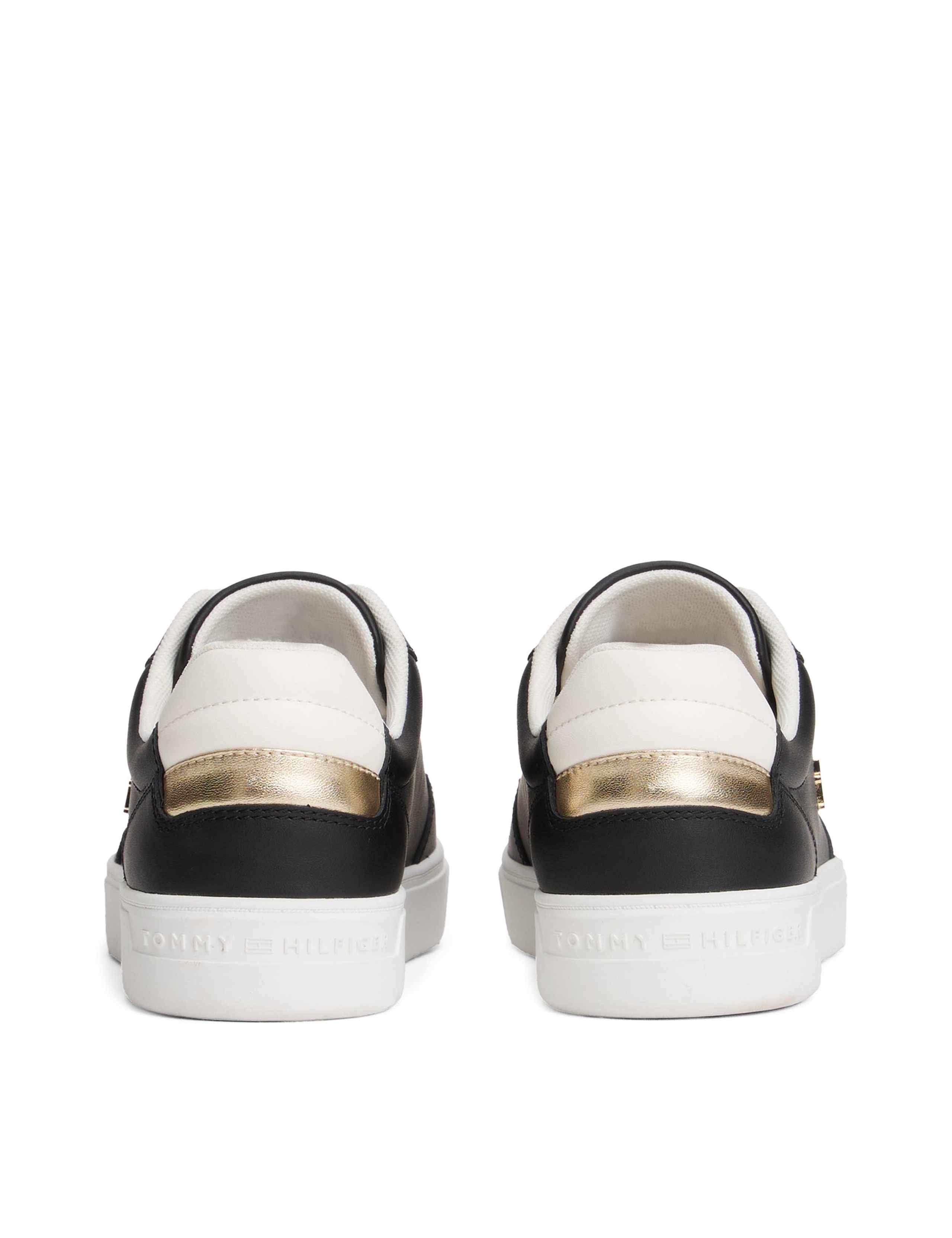 Elevated Court Leather Trainers 4 of 6