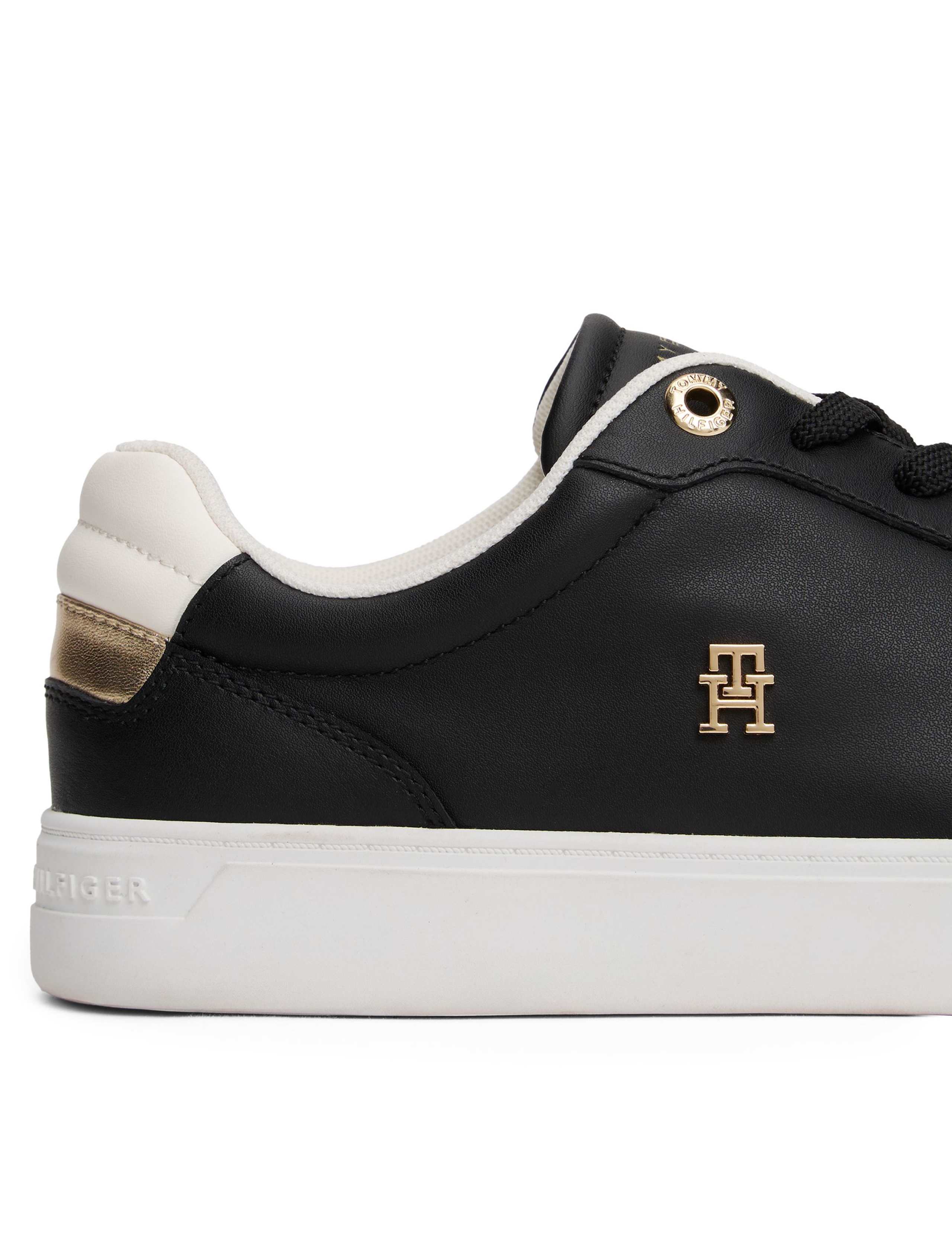 Elevated Court Leather Trainers 5 of 6