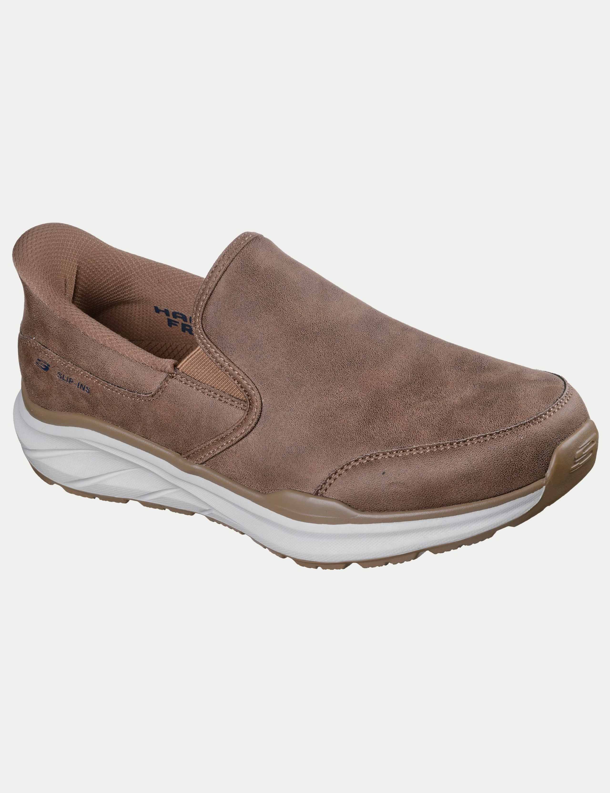 Faux Leather Equalizer Slip On Trainers 4 of 5