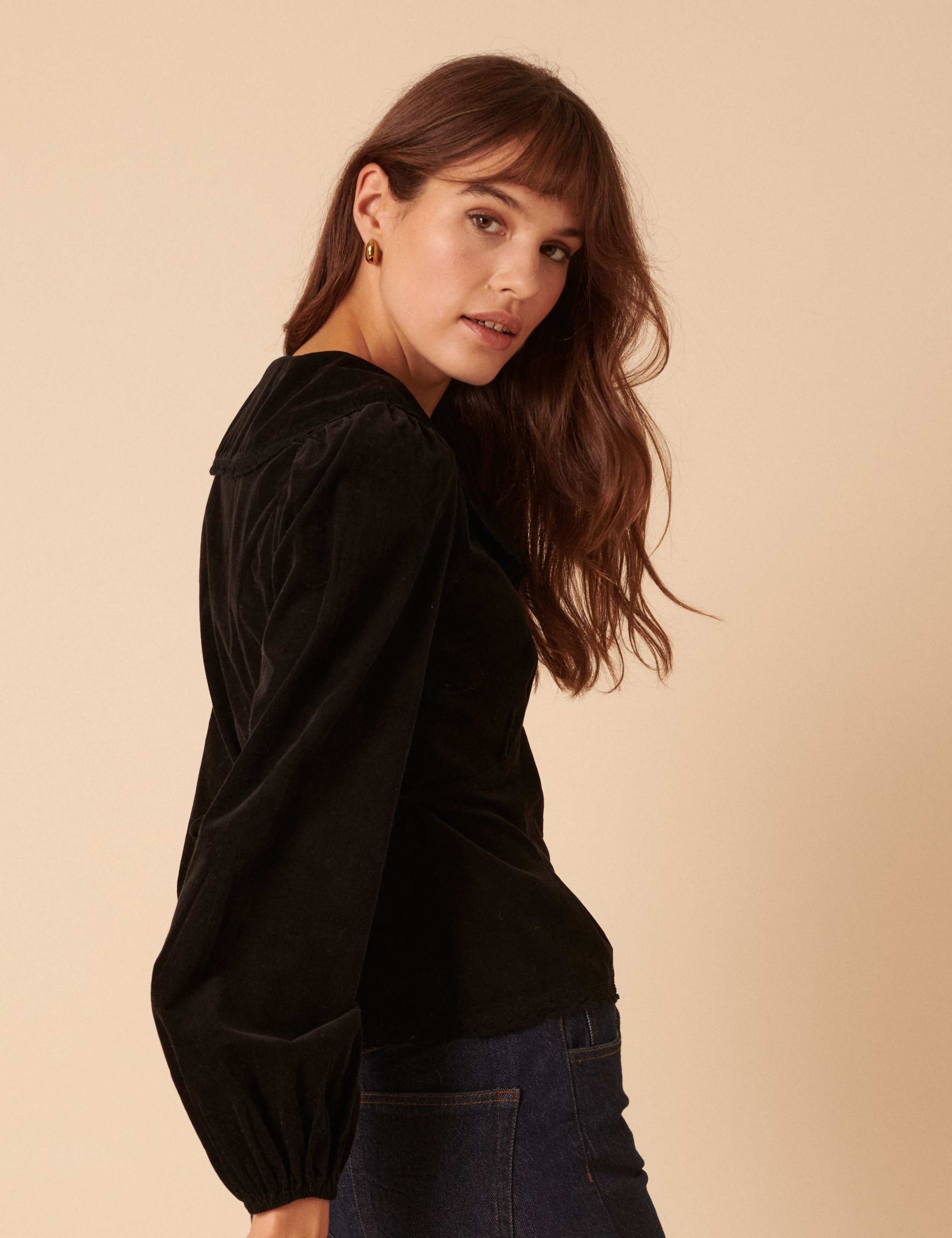 Pure Cotton Cord Blouse 5 of 5