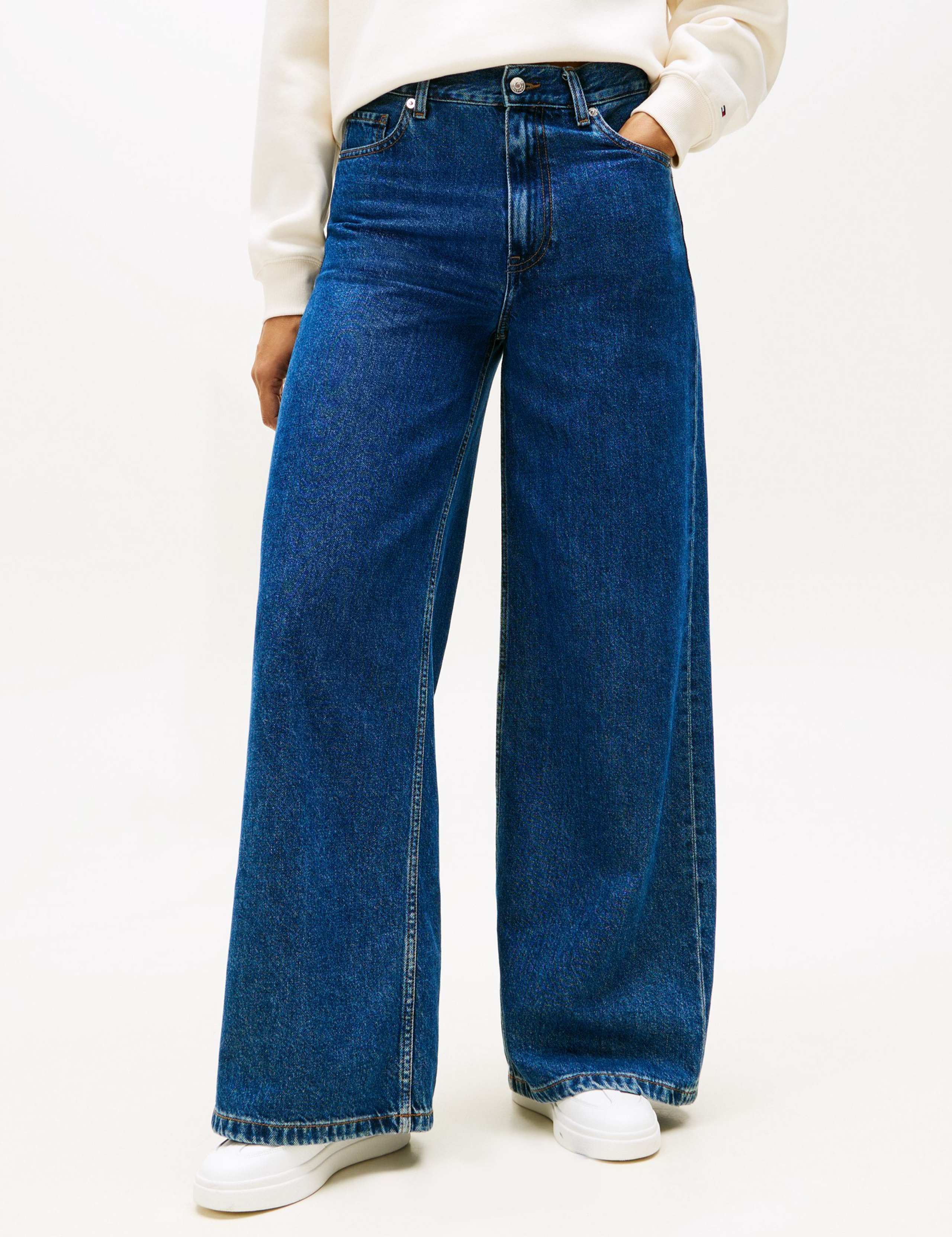 Emi High Waisted Wide Leg Jeans 3 of 5