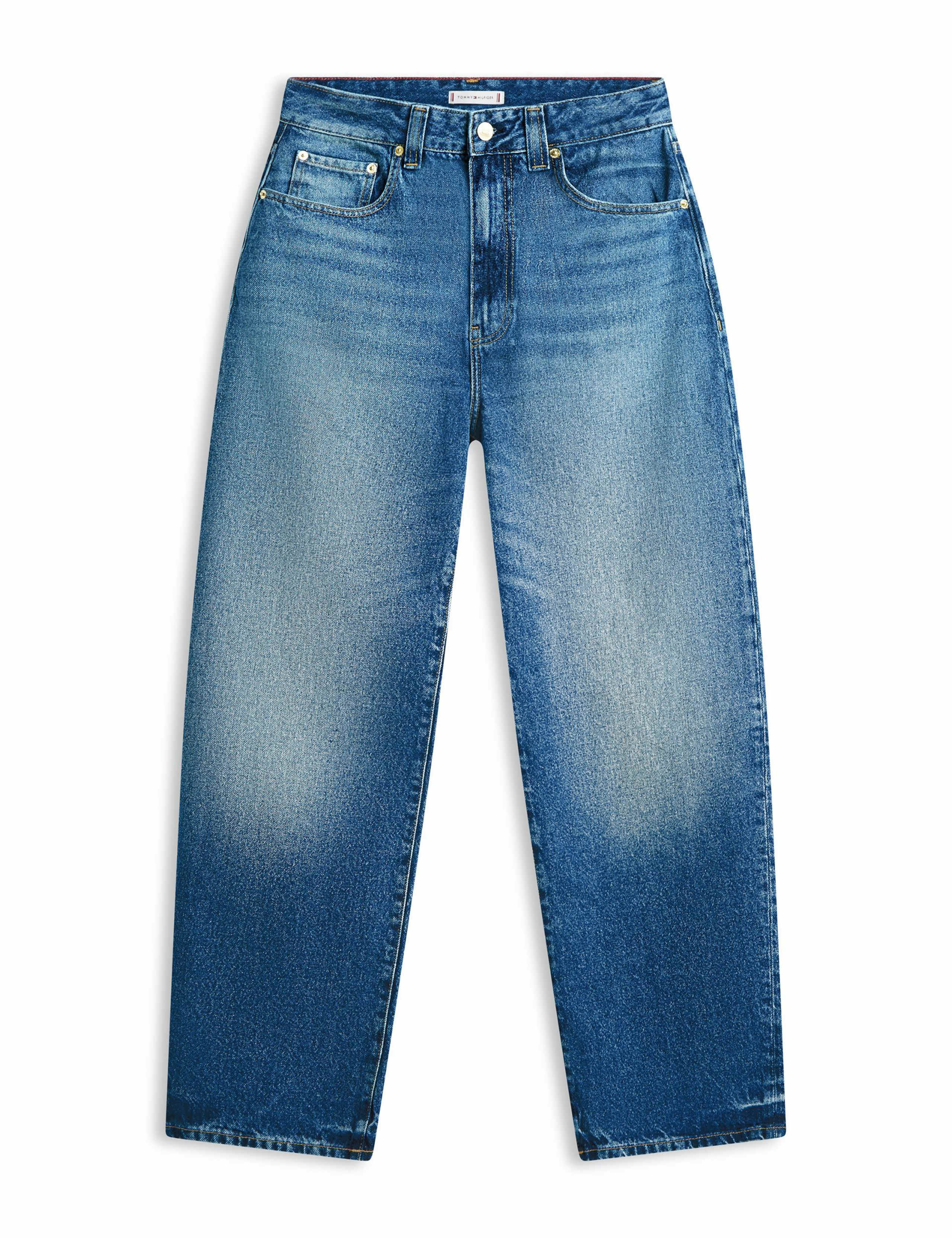 High Waisted Barrel Jeans 2 of 5