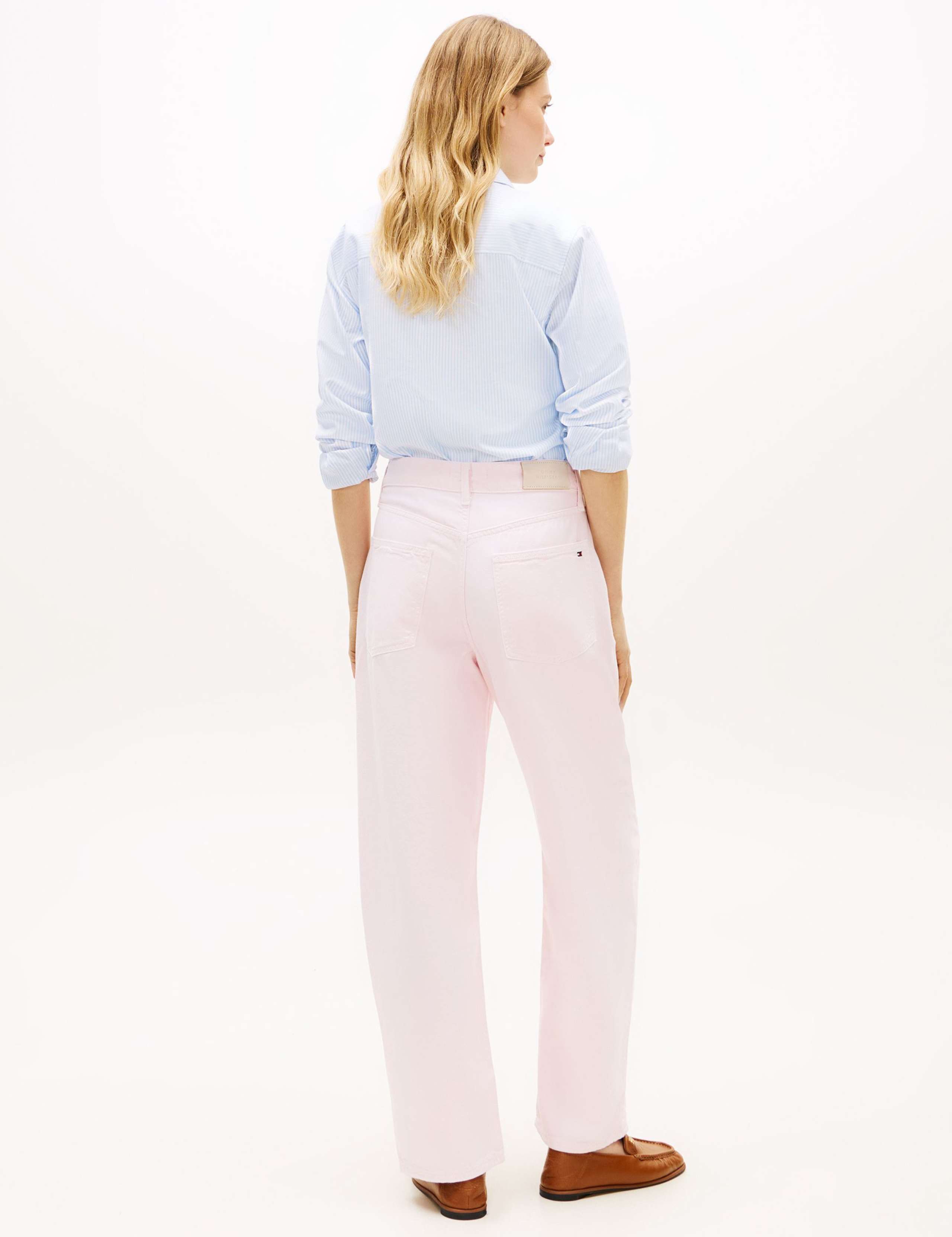 High Waisted Barrel Jeans 4 of 5