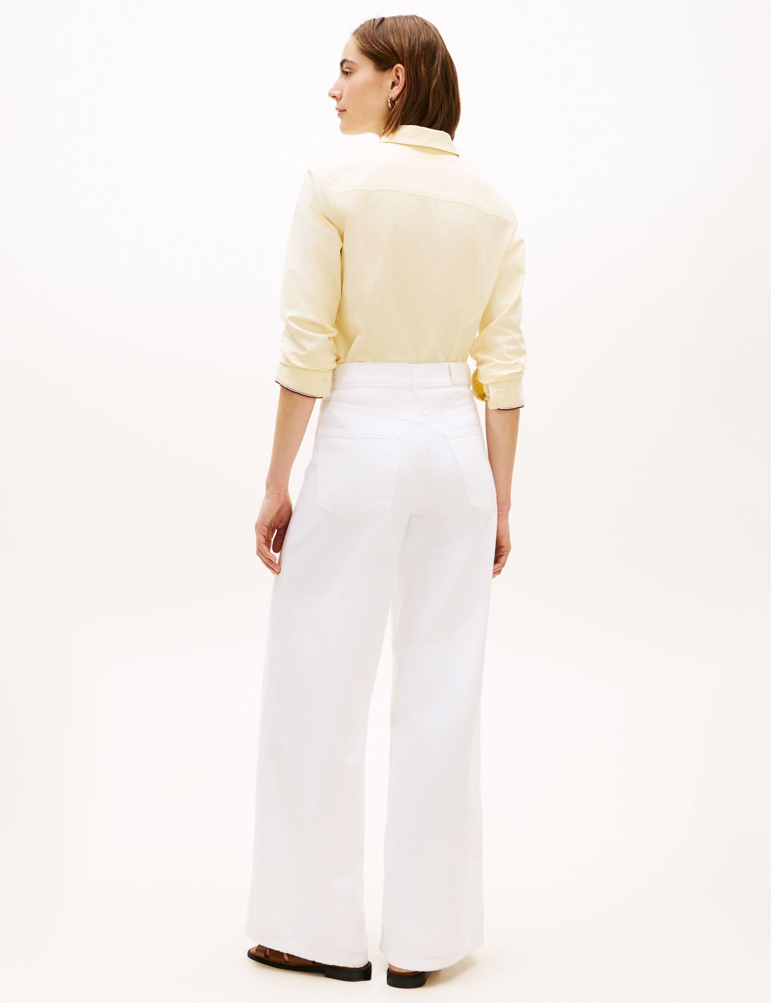 High Waisted Wide Leg Jeans 4 of 5