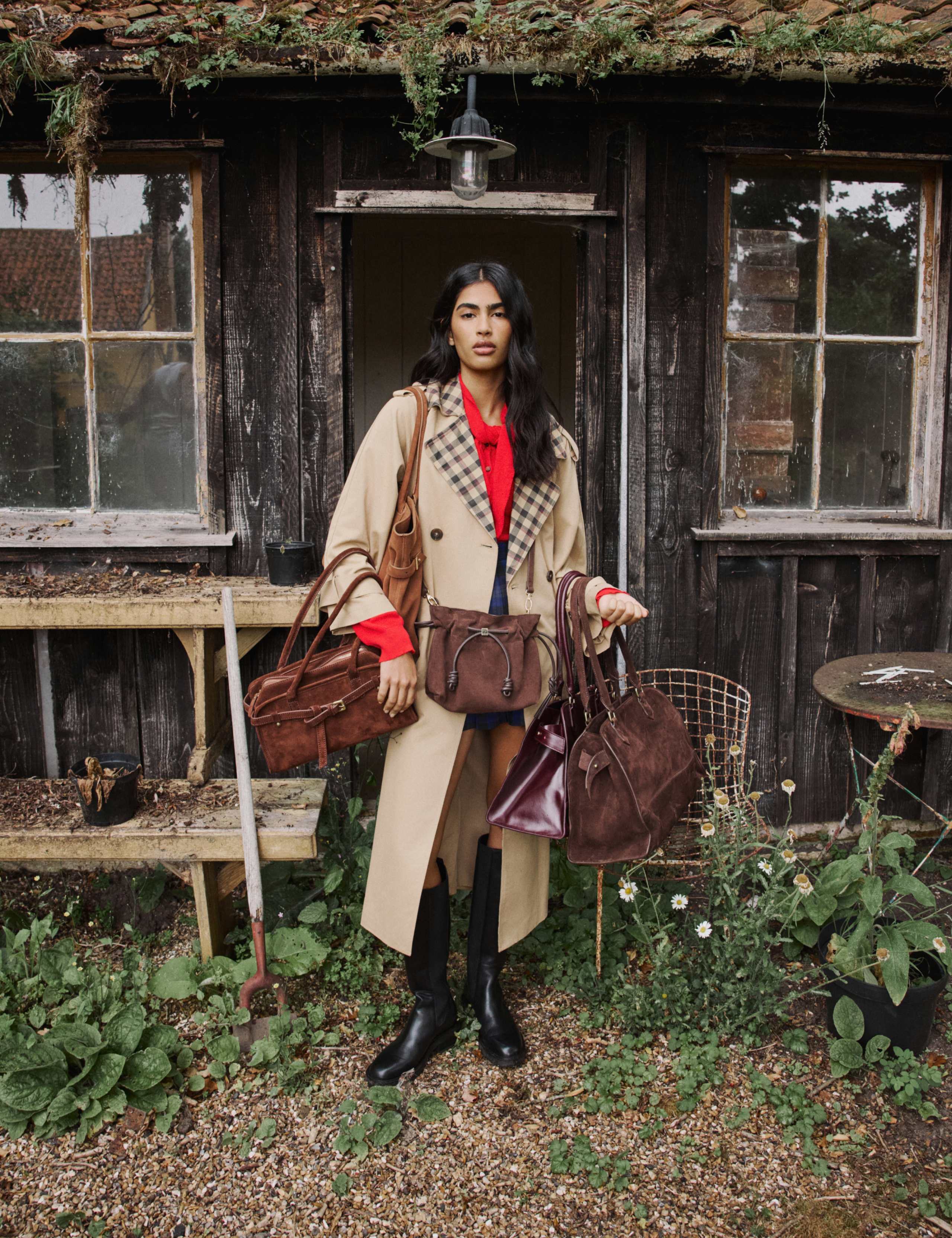 Pure Cotton Longline Trench Coat 6 of 6