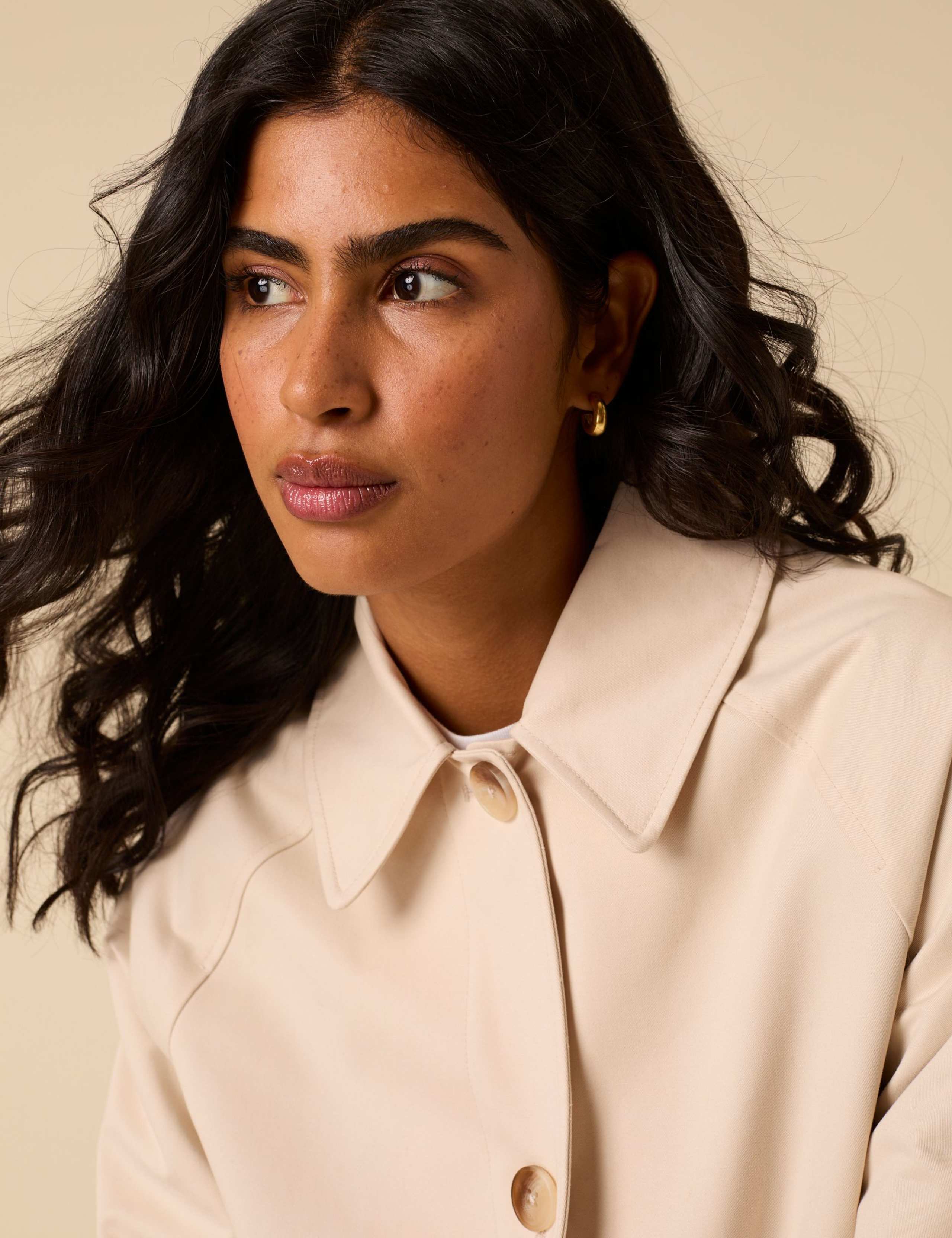 Pure Cotton Longline Car Coat 3 of 5
