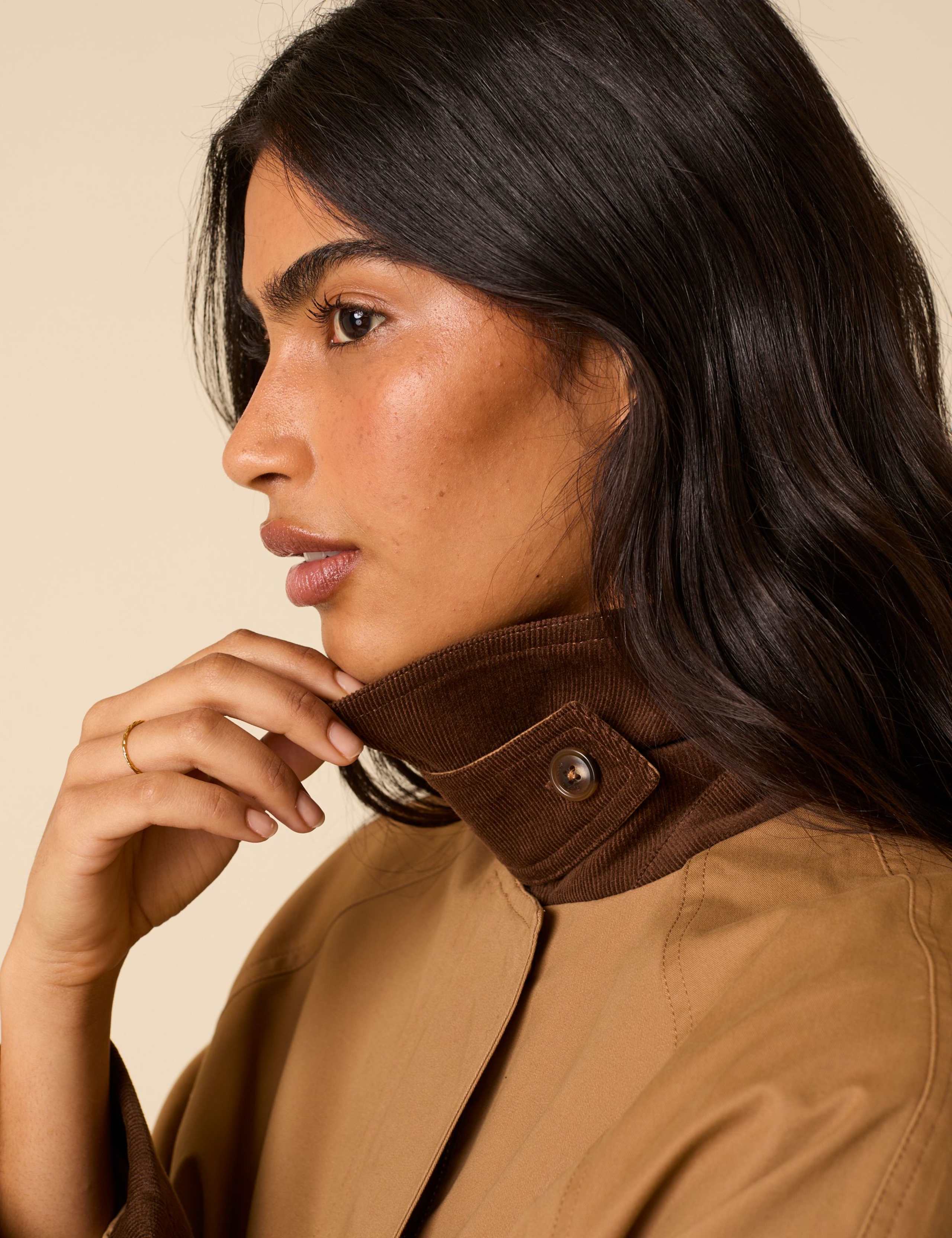 Pure Cotton Cord Longline Utility Jacket 3 of 6