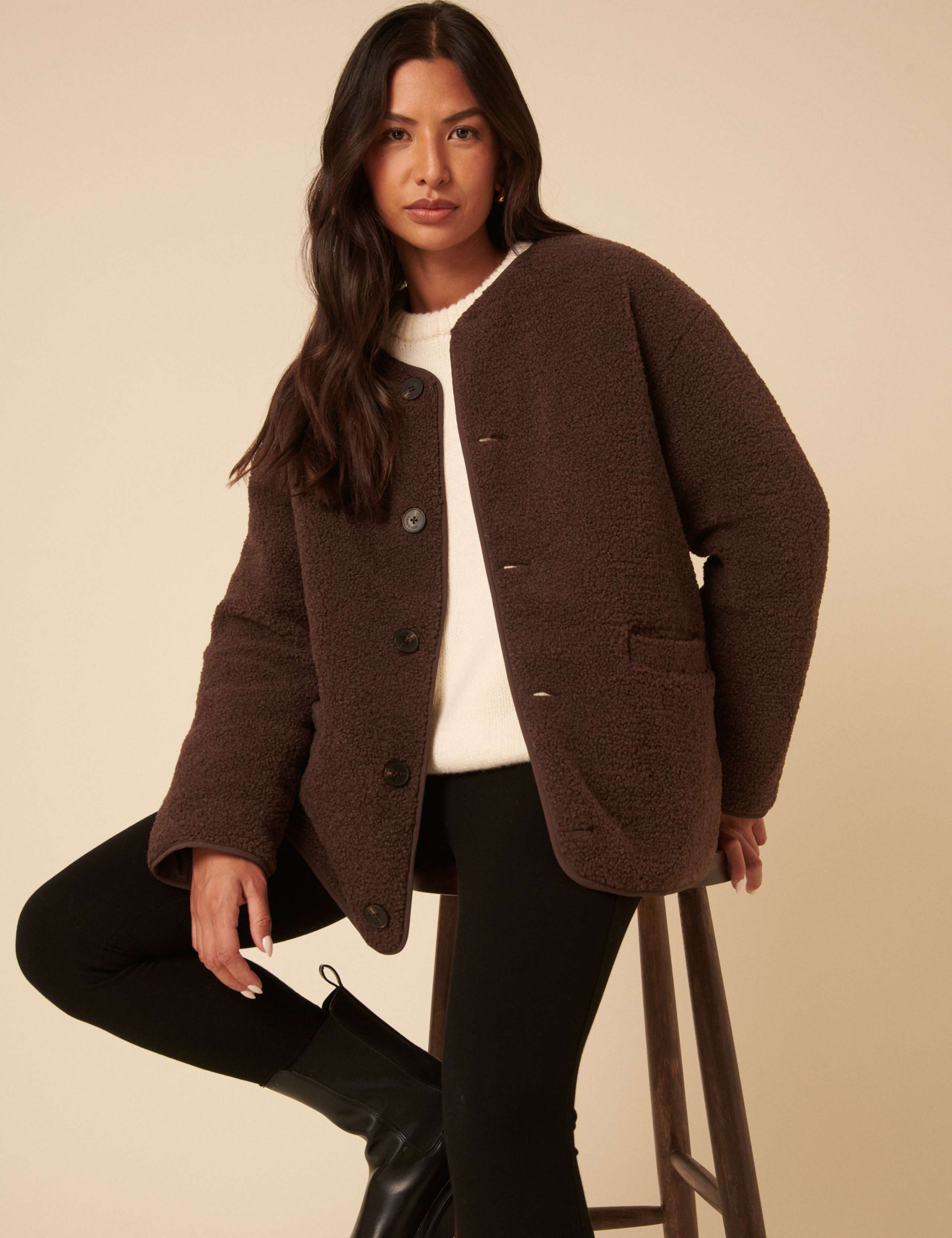 Reversible Relaxed Puffer Jacket 3 of 5