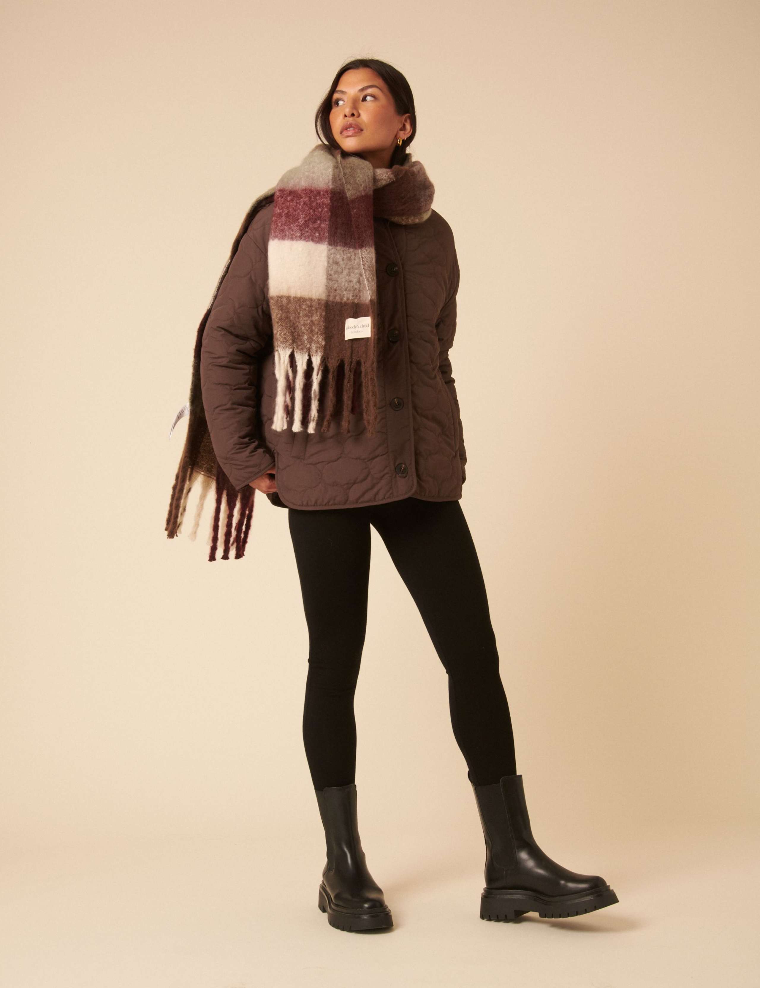 Reversible Relaxed Puffer Jacket 4 of 5