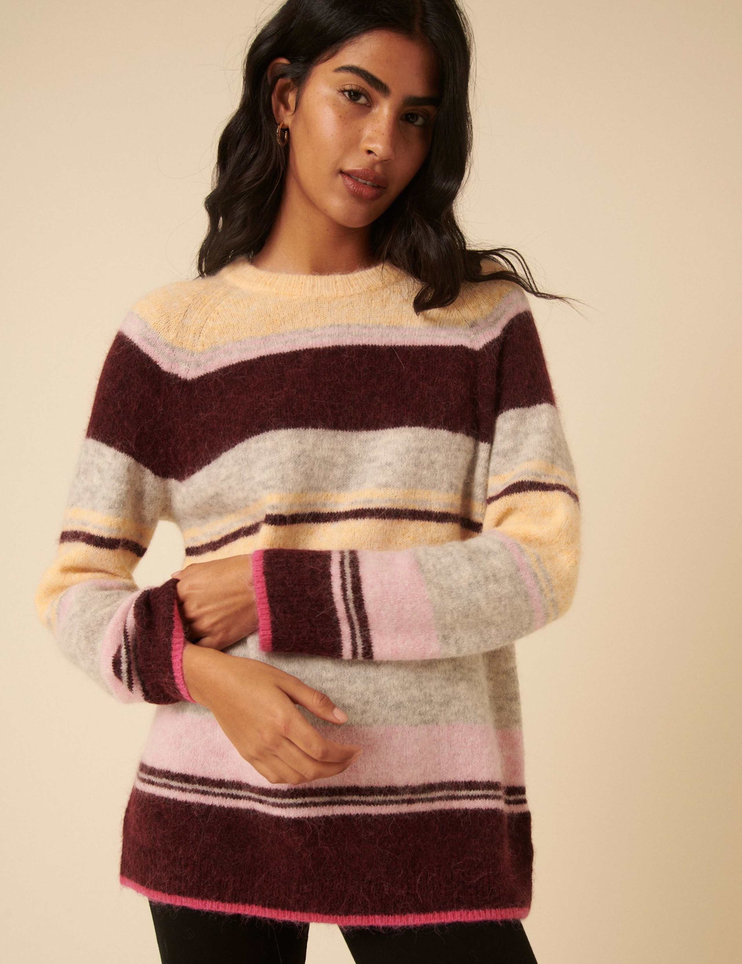 Fluffy Oversized Jumper with Alpaca 2 of 5