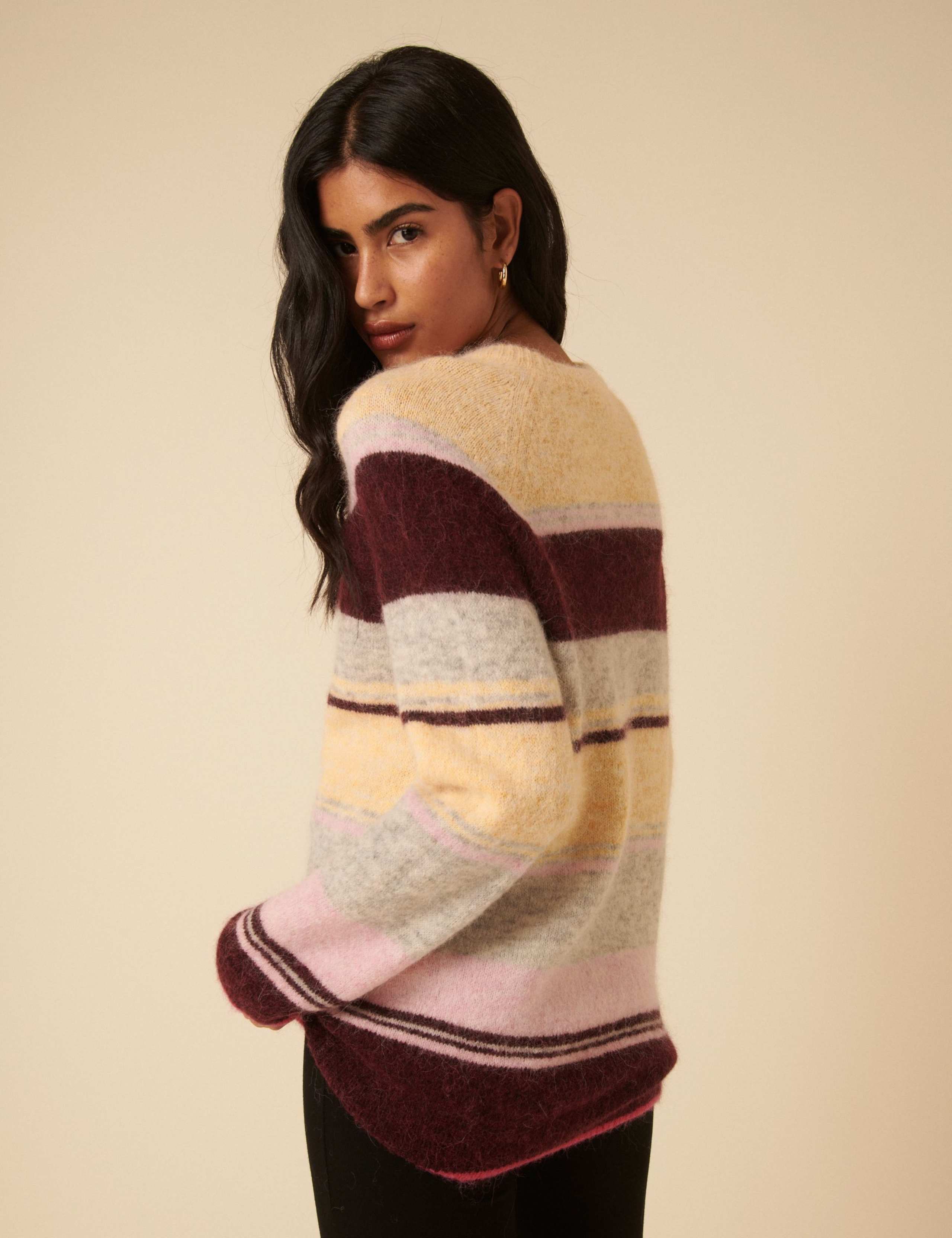 Fluffy Oversized Jumper with Alpaca 3 of 5