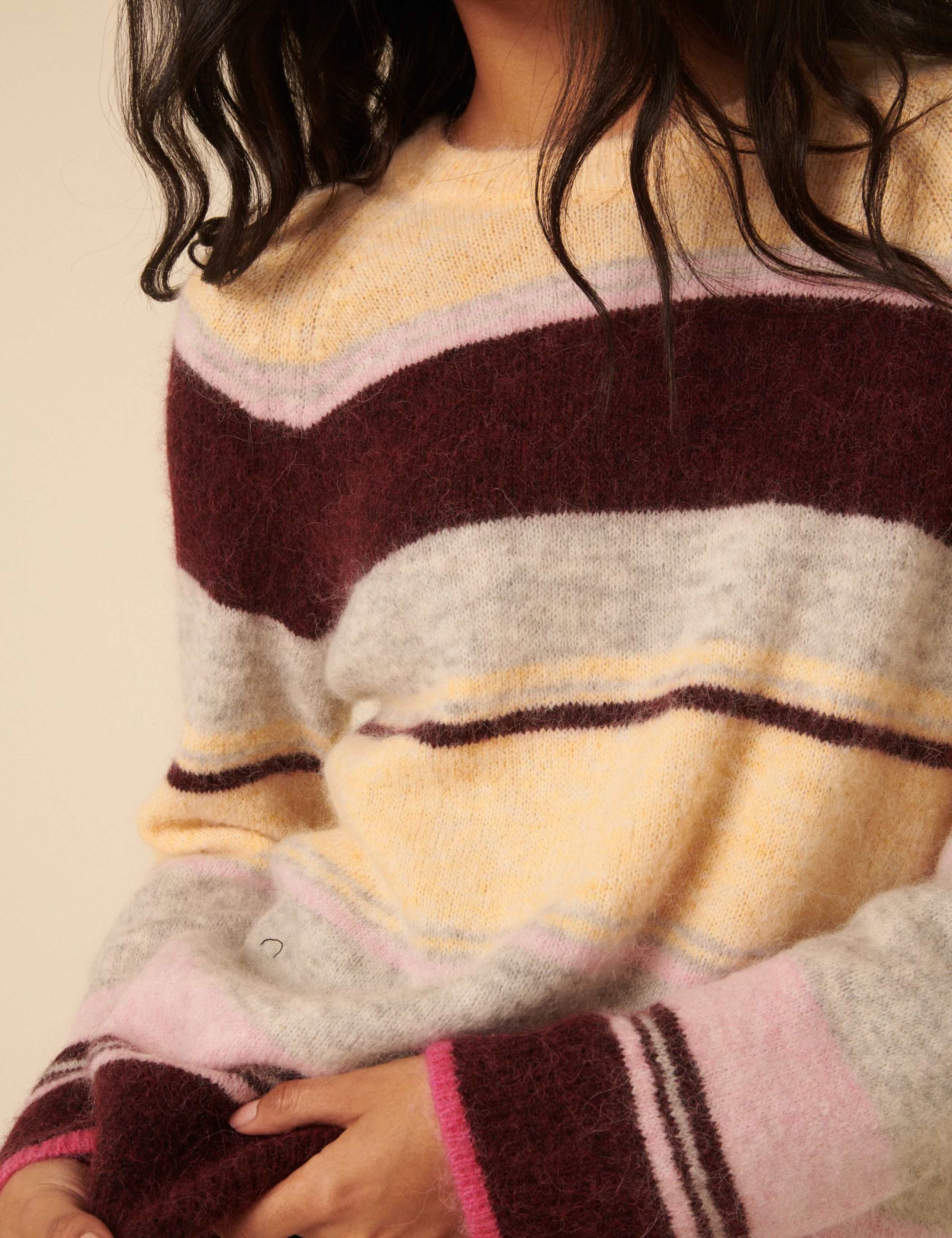 Fluffy Oversized Jumper with Alpaca 4 of 5