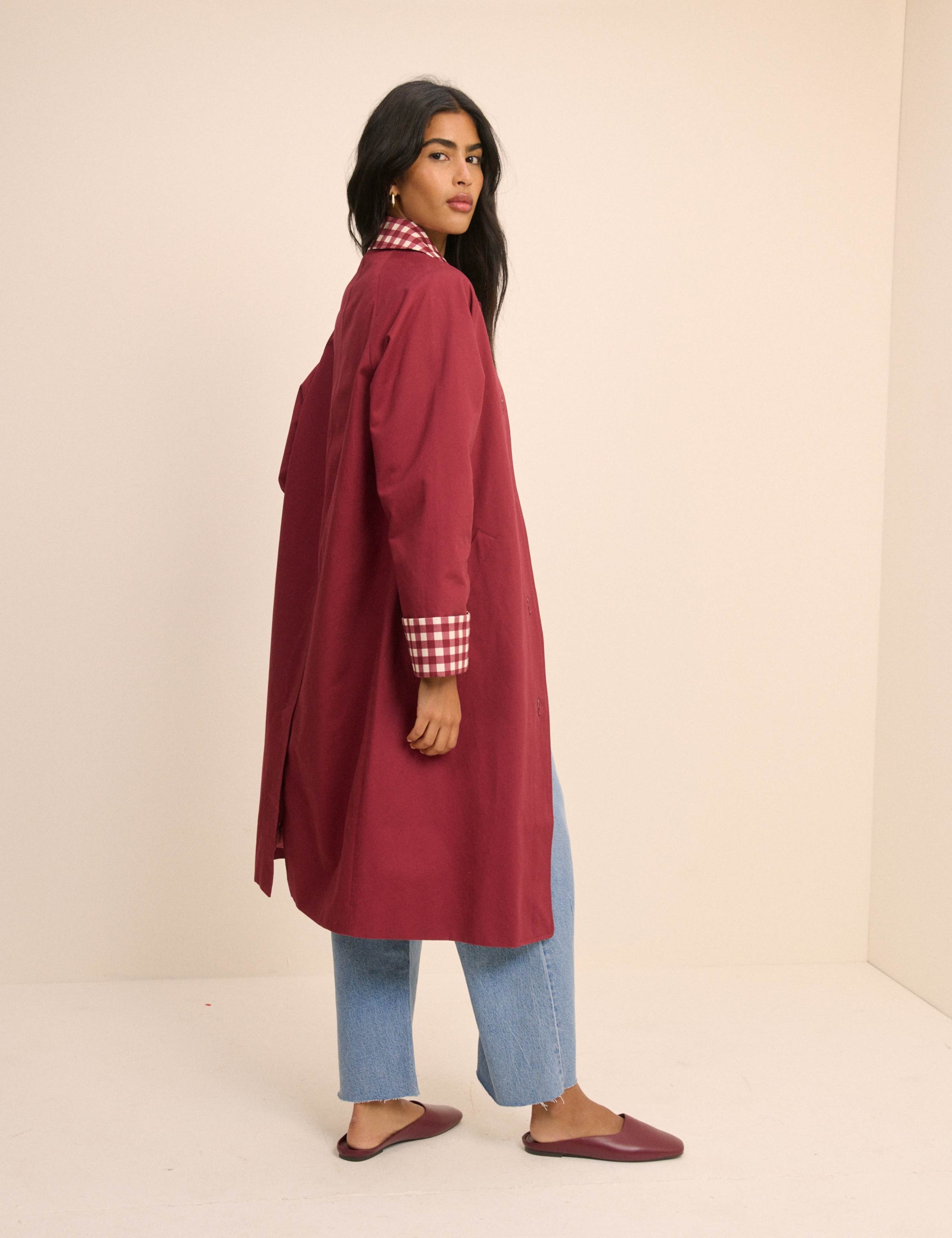 Pure Cotton Longline Car Coat 2 of 5