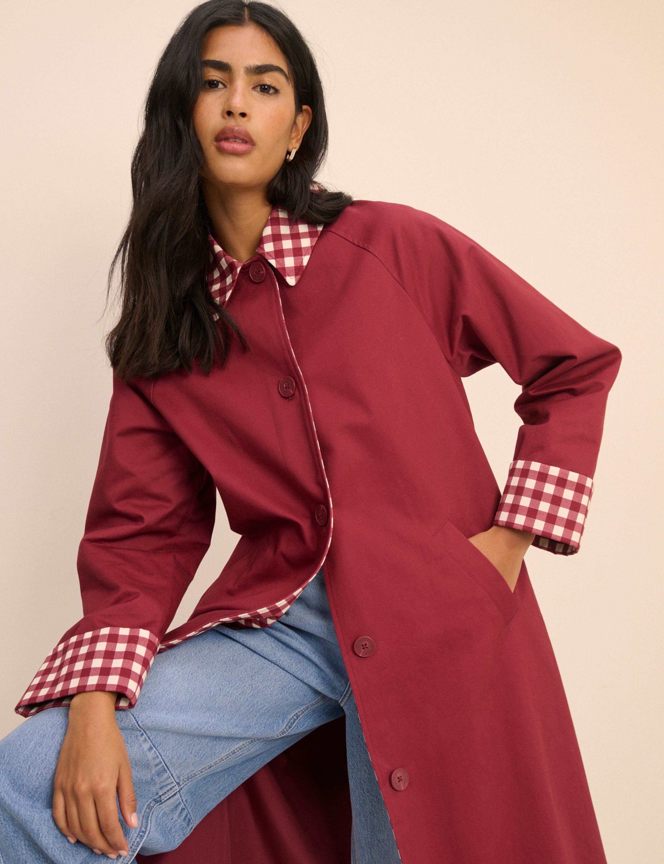 Pure Cotton Longline Car Coat 5 of 5