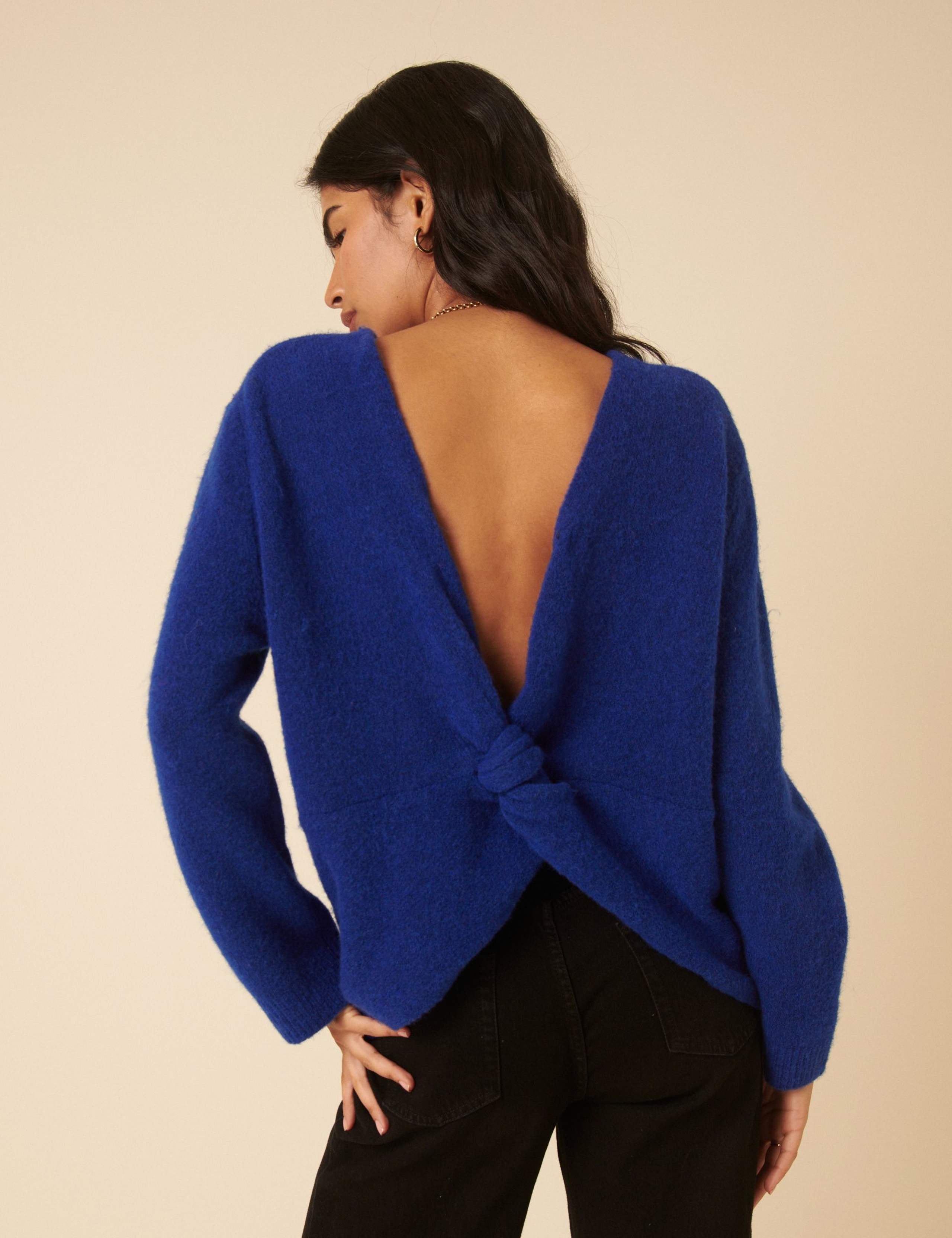 Twist Back Relaxed Jumper 4 of 5
