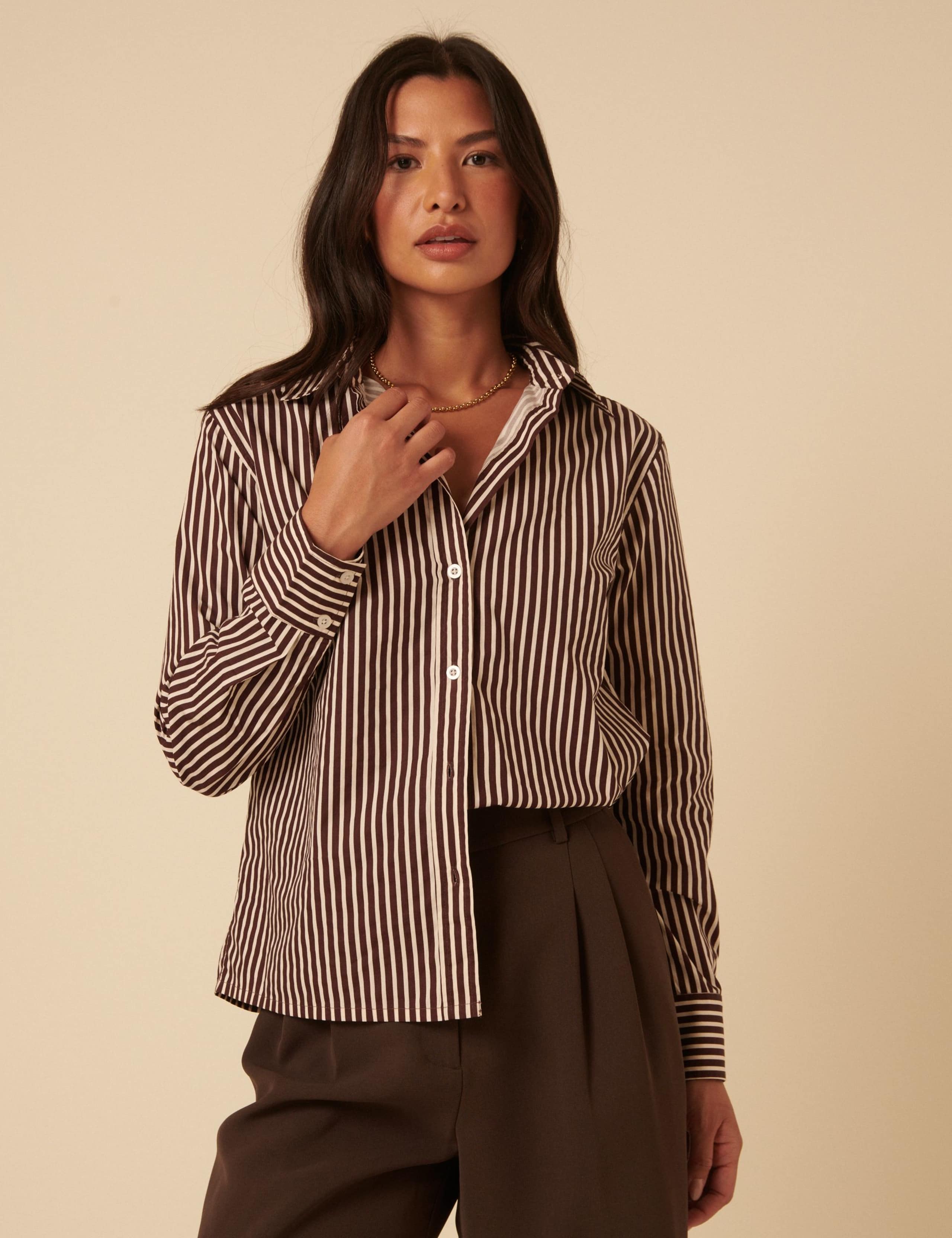 Striped Relaxed Shirt 4 of 5