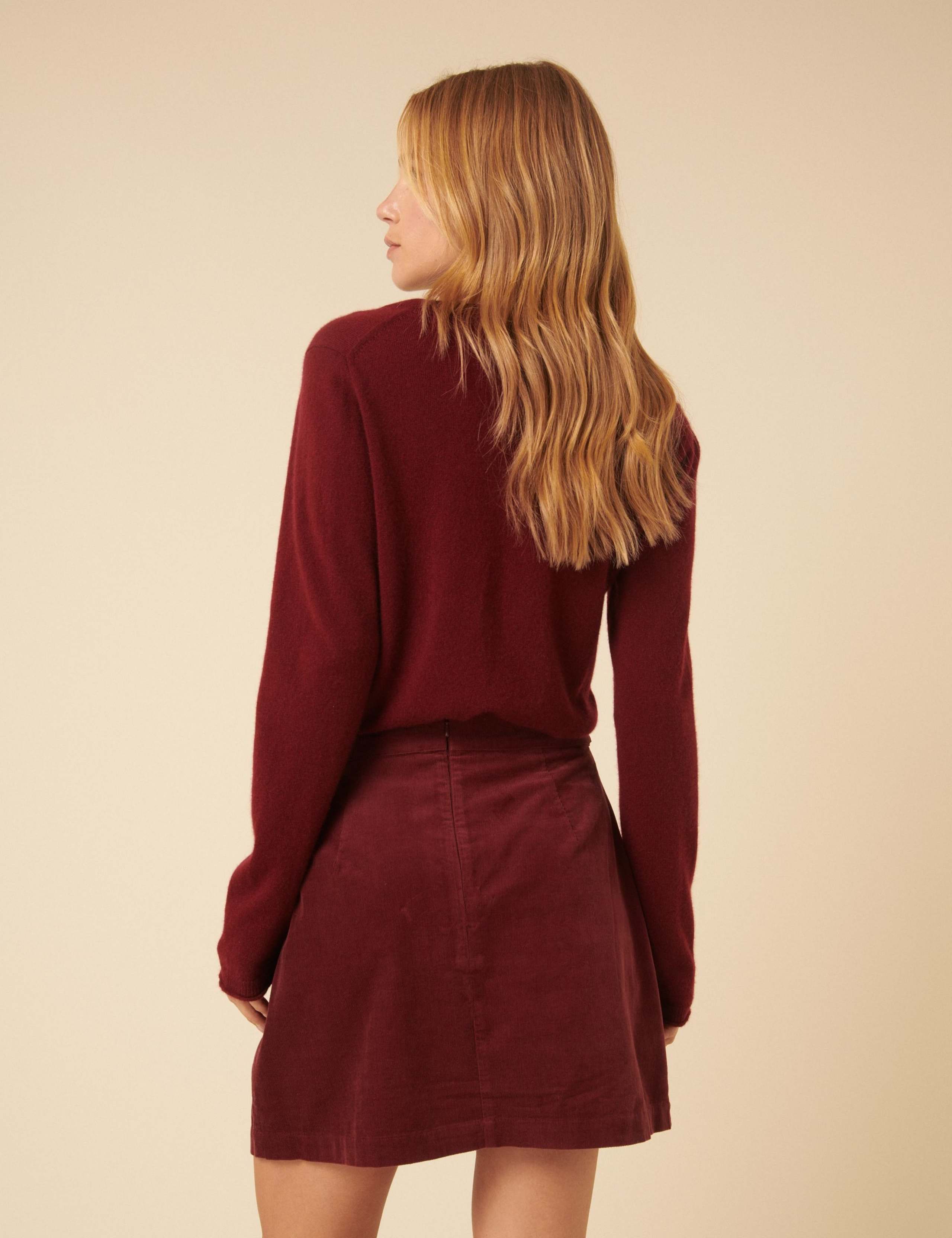 Pure Cotton Mini A-Line Skirt 3 of 5