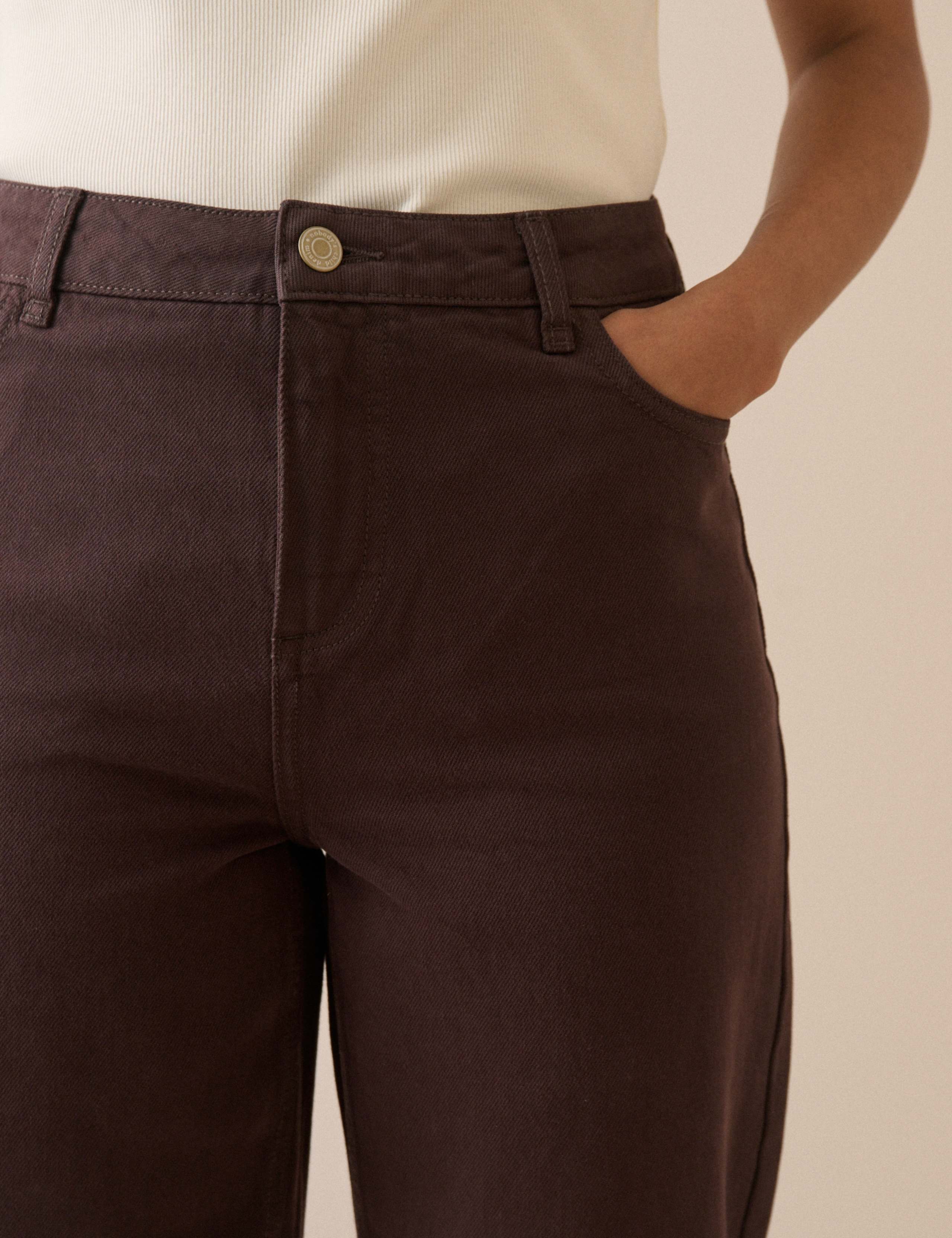 High Waisted Barrel Jeans 5 of 5