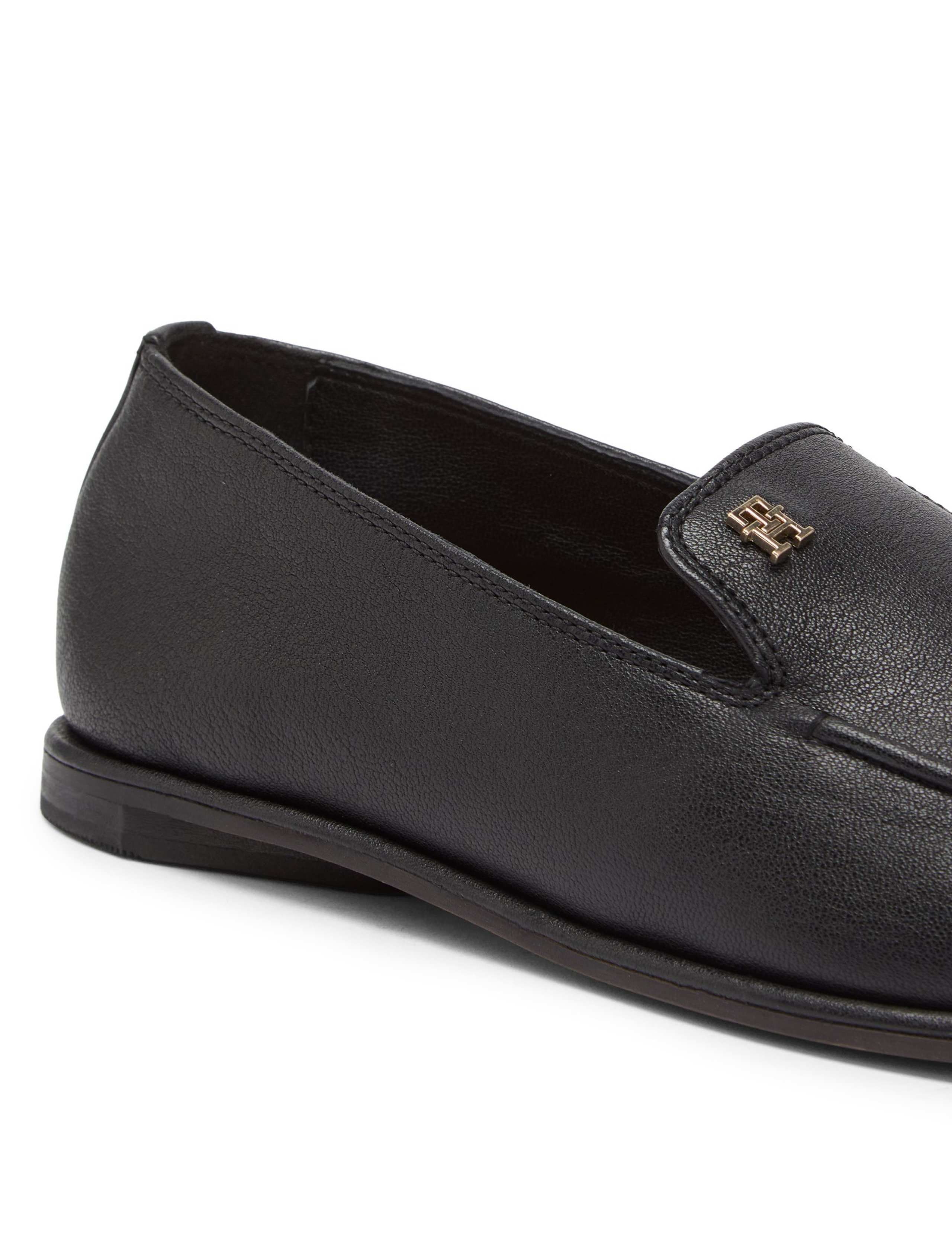 Leather Slip On Flat Loafers 7 of 7