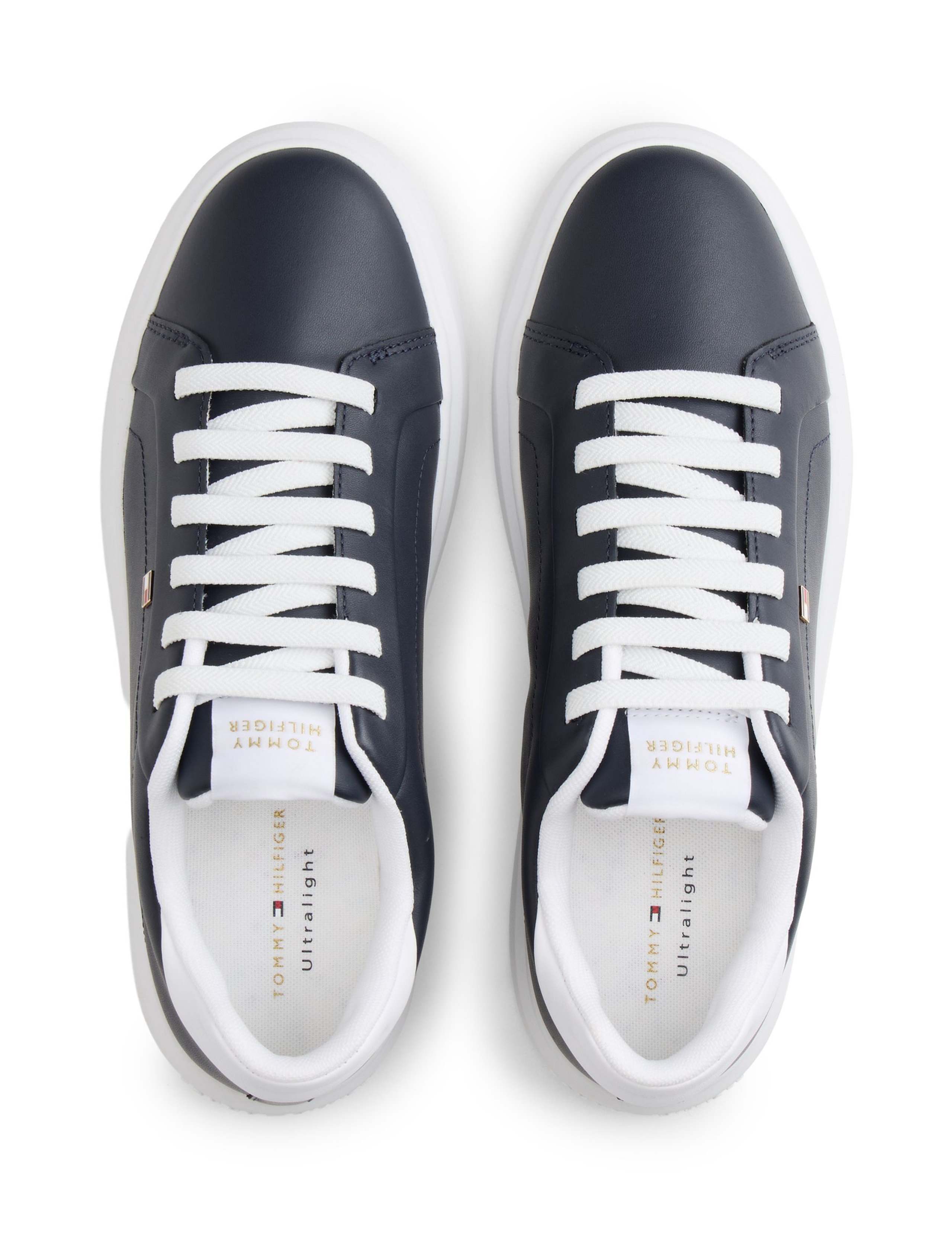 Leather Lace Up Trainers 4 of 6