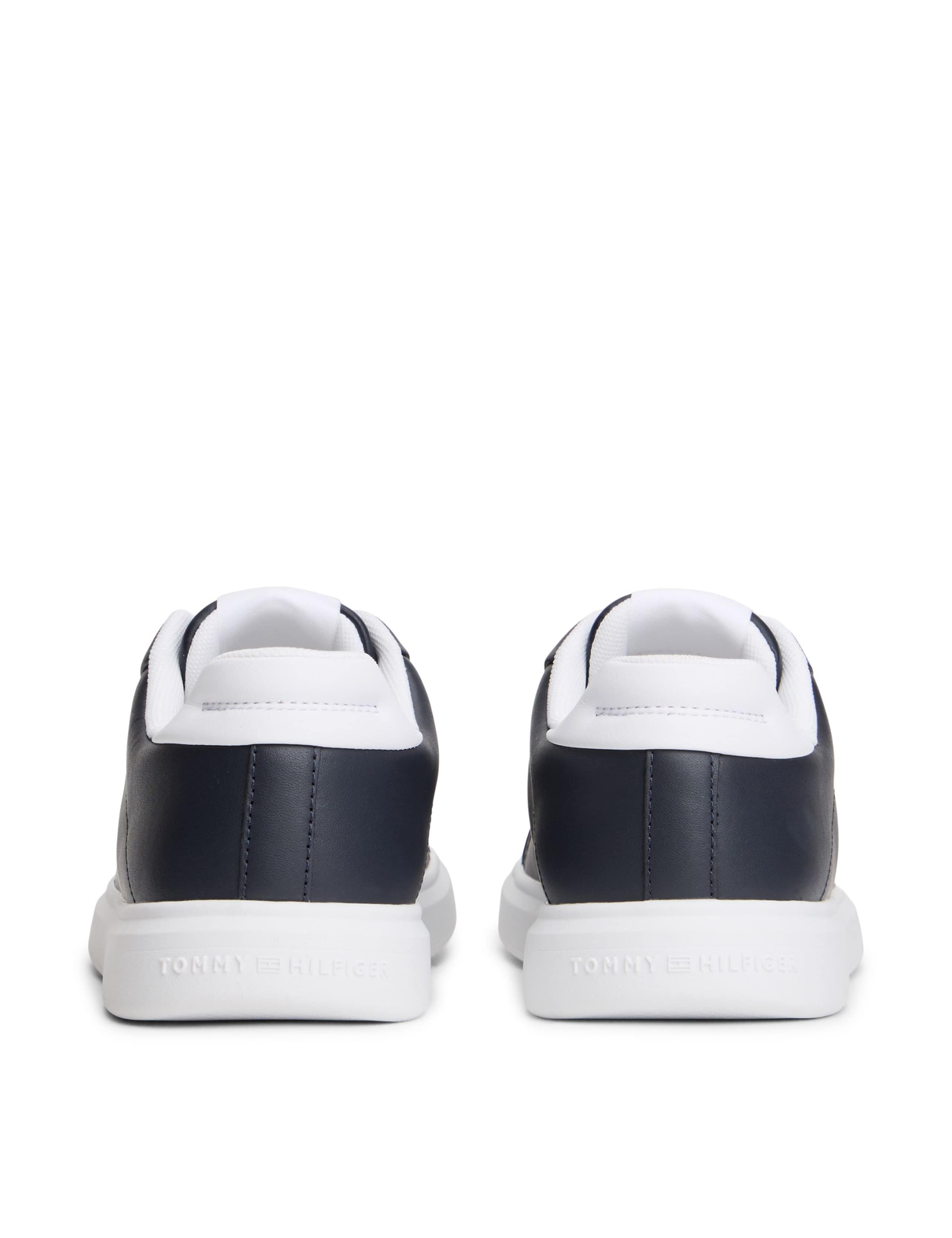 Leather Lace Up Trainers 5 of 6