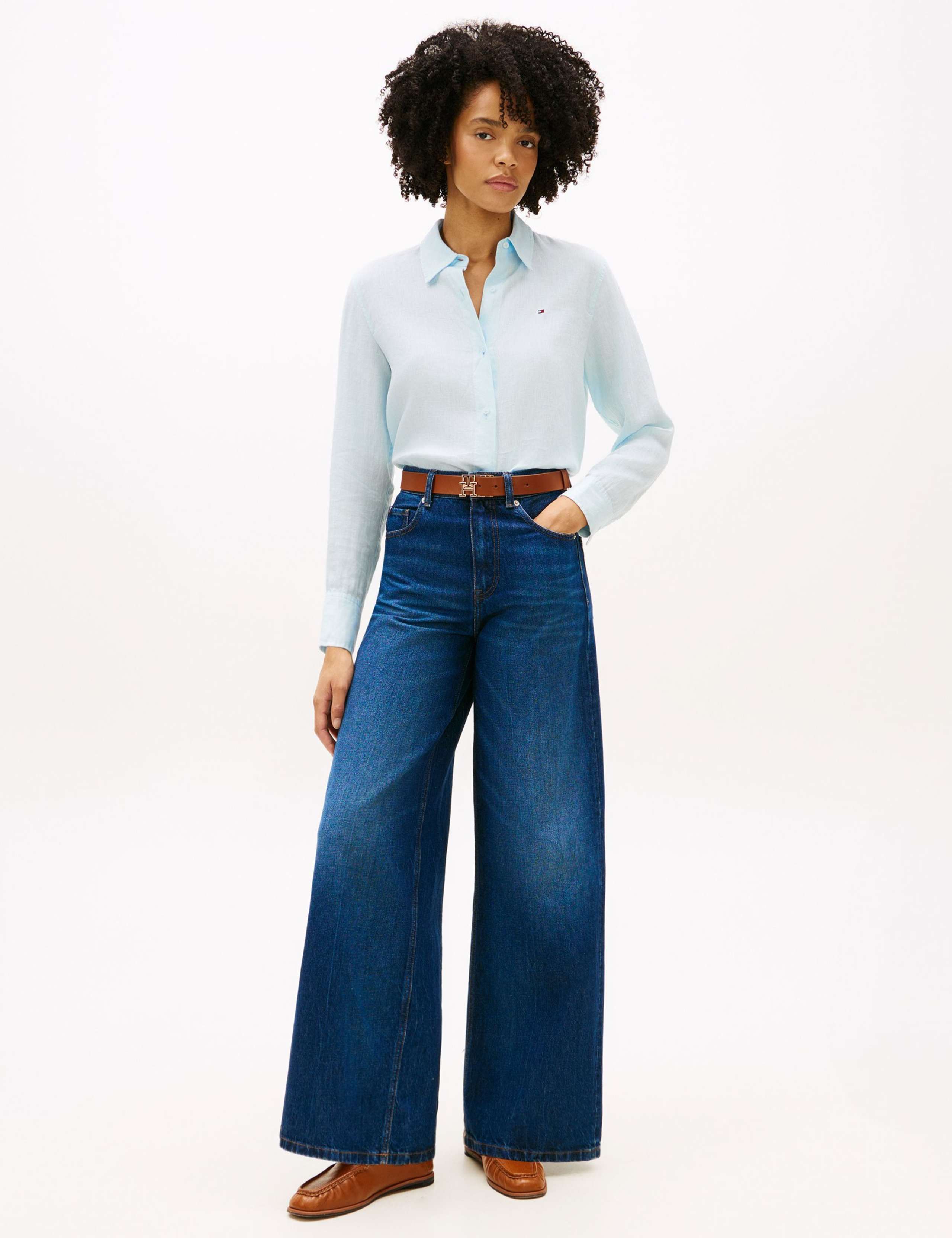 Doreen High Waisted Wide Leg Jeans 1 of 5