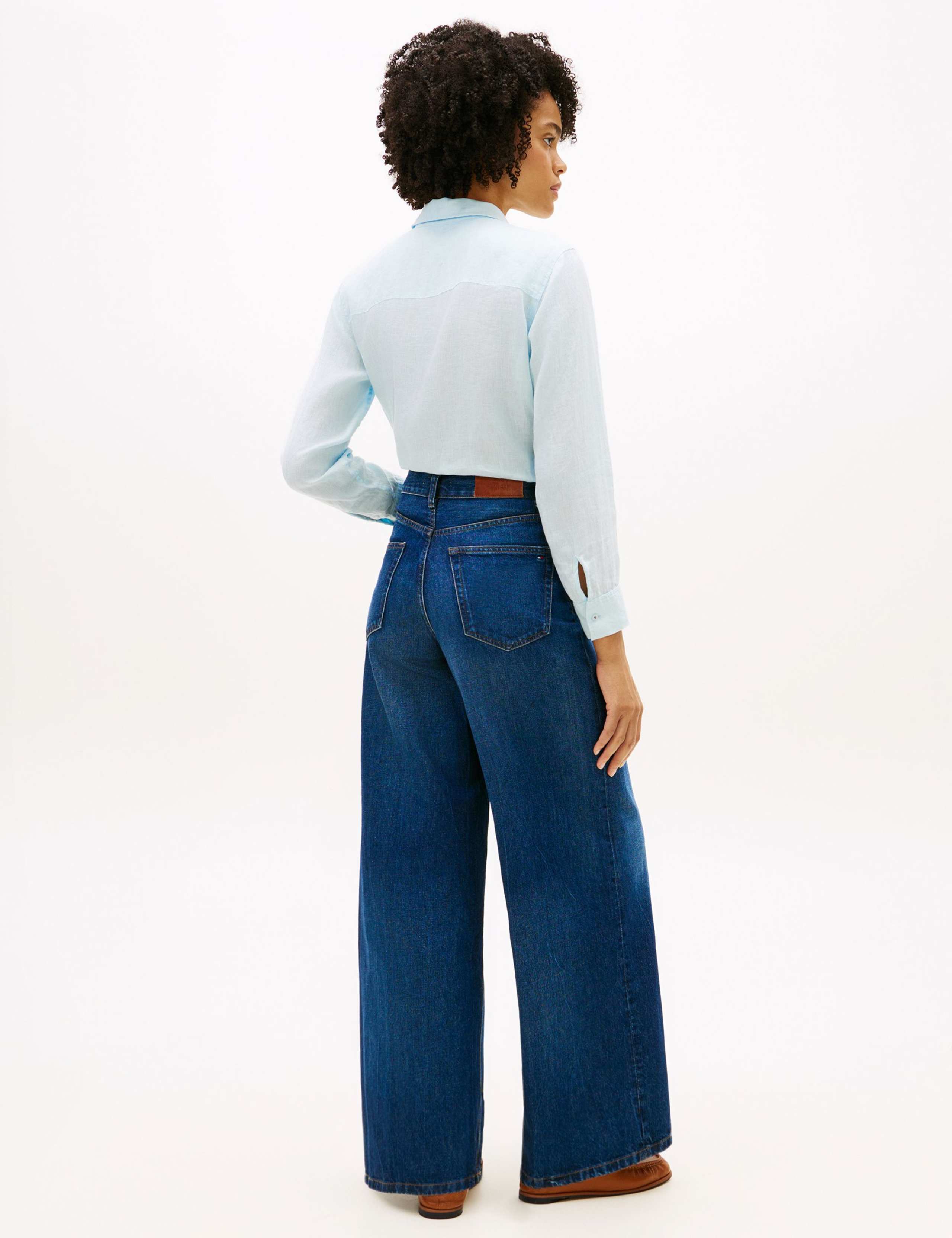 Doreen High Waisted Wide Leg Jeans 4 of 5