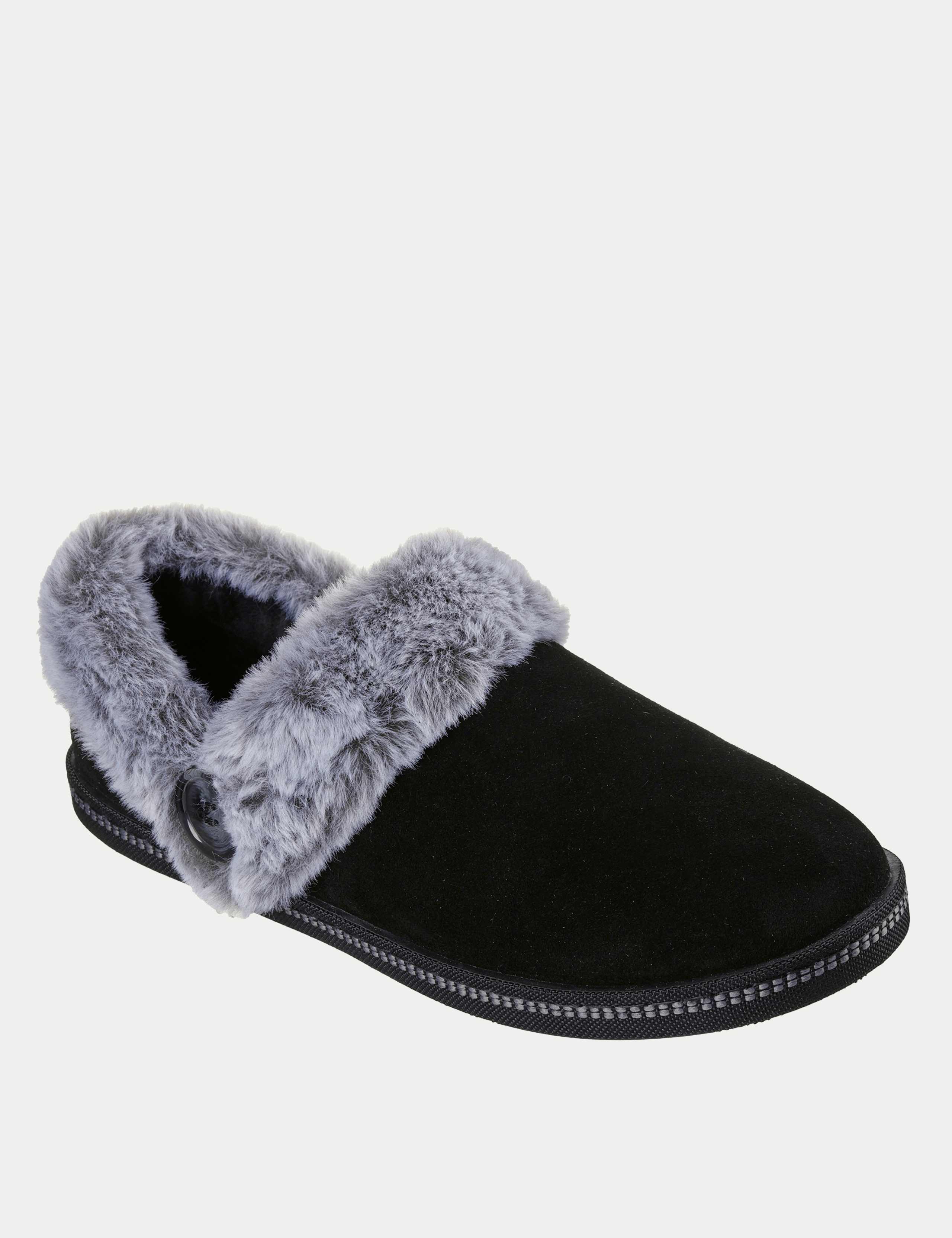 Cozy Campfire French Toast 2 Suede Mule Slippers 2 of 5