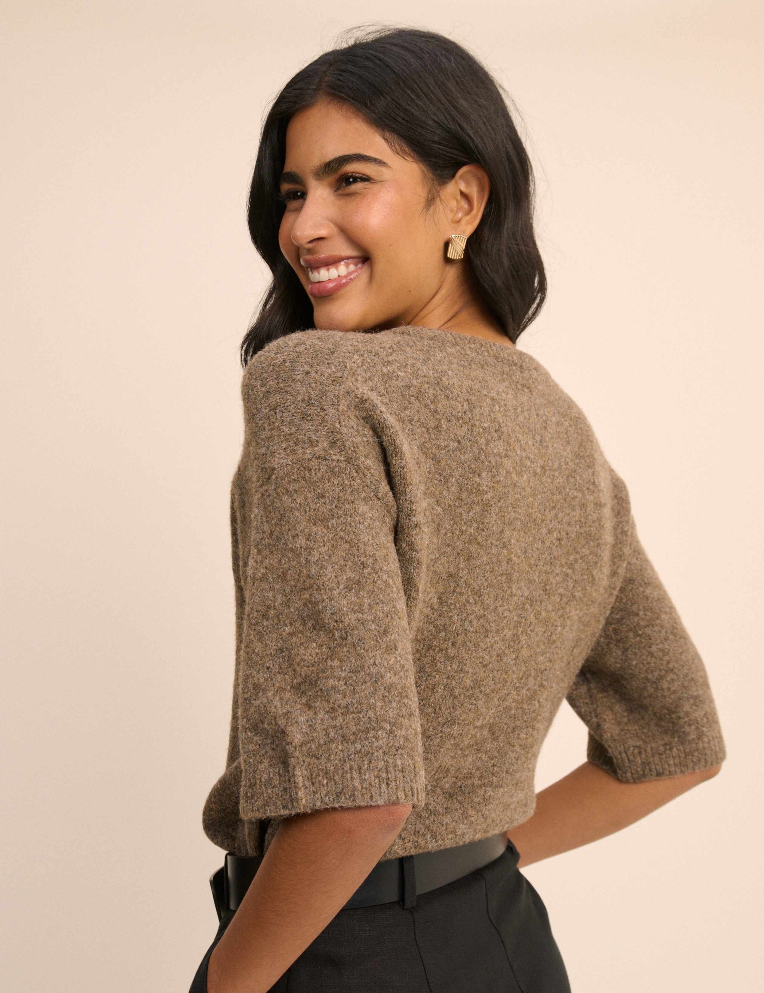 Knitted Top with Wool 2 of 5