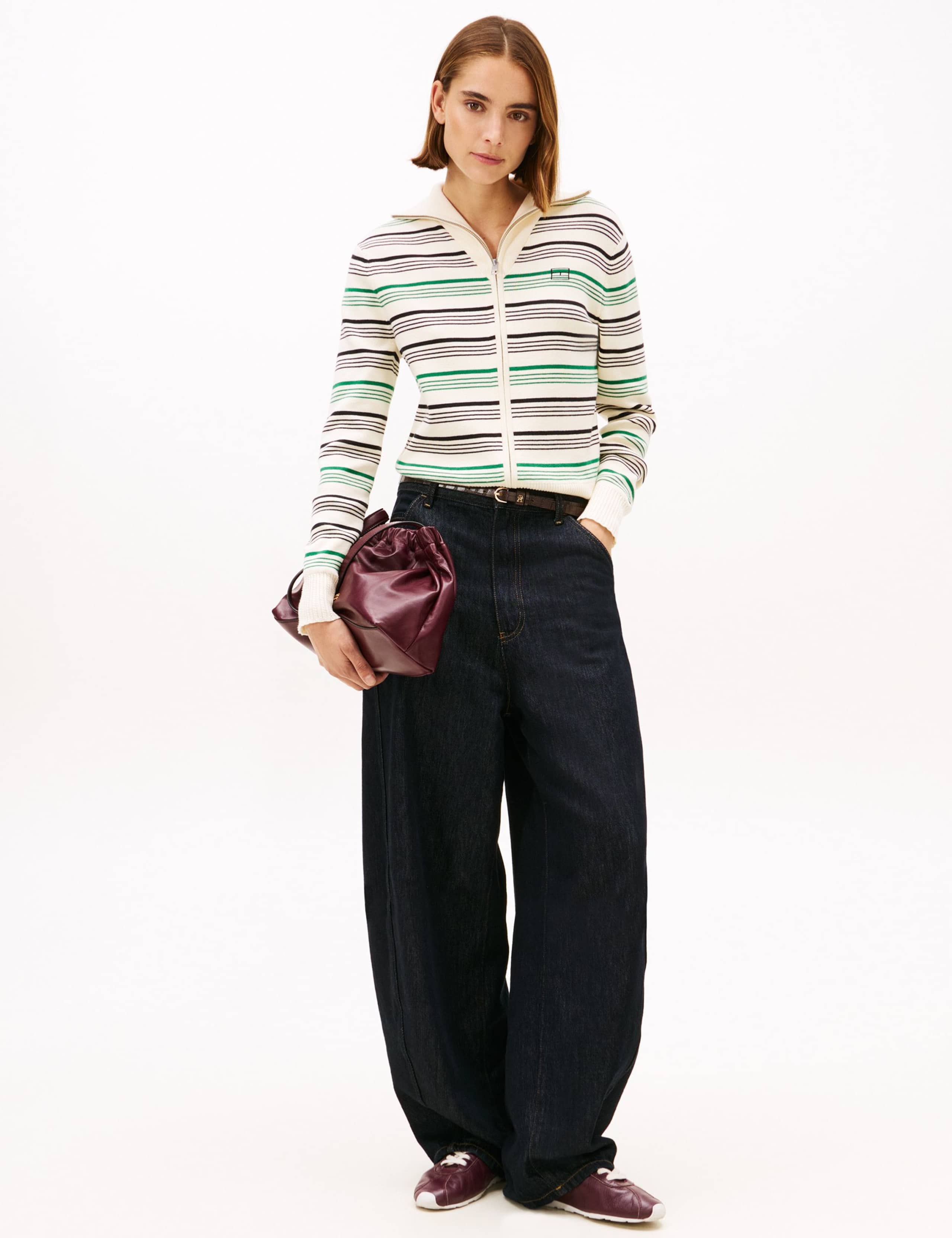 Leather Low Profile Runner Trainers 2 of 7