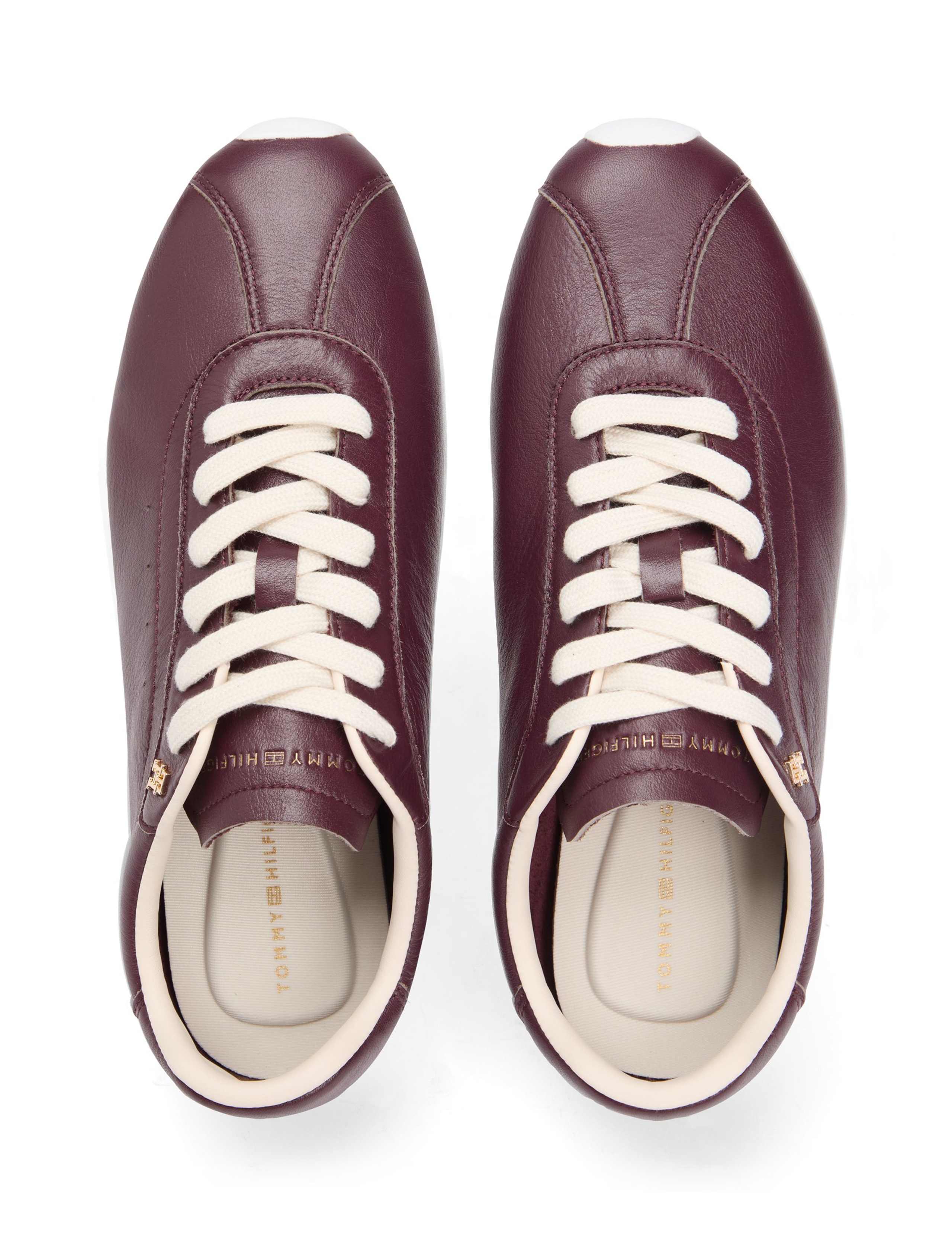 Leather Low Profile Runner Trainers 3 of 7