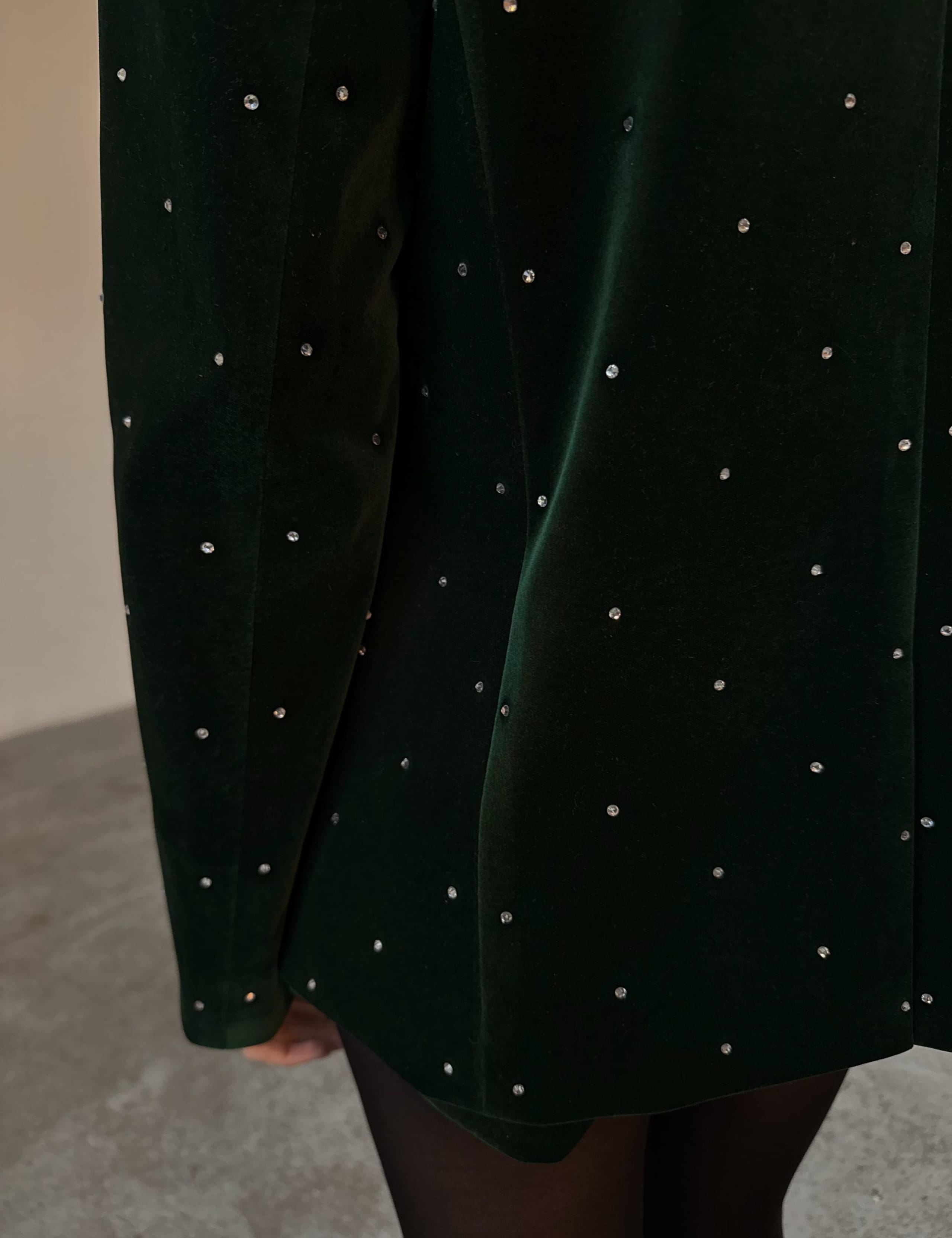 Velvet Relaxed Sparkly Blazer 5 of 6