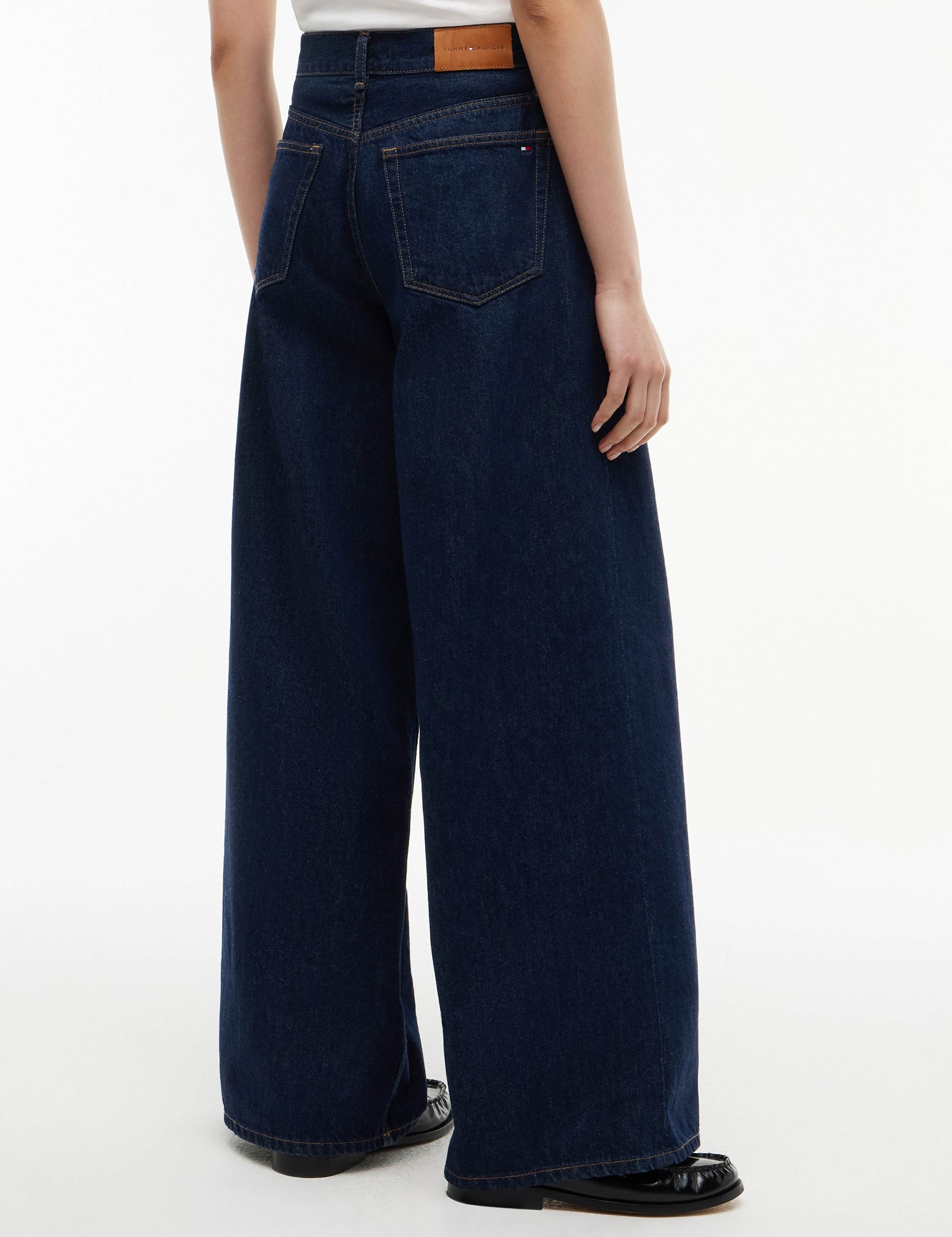 High Waisted Faded Wide Leg Jeans 5 of 7