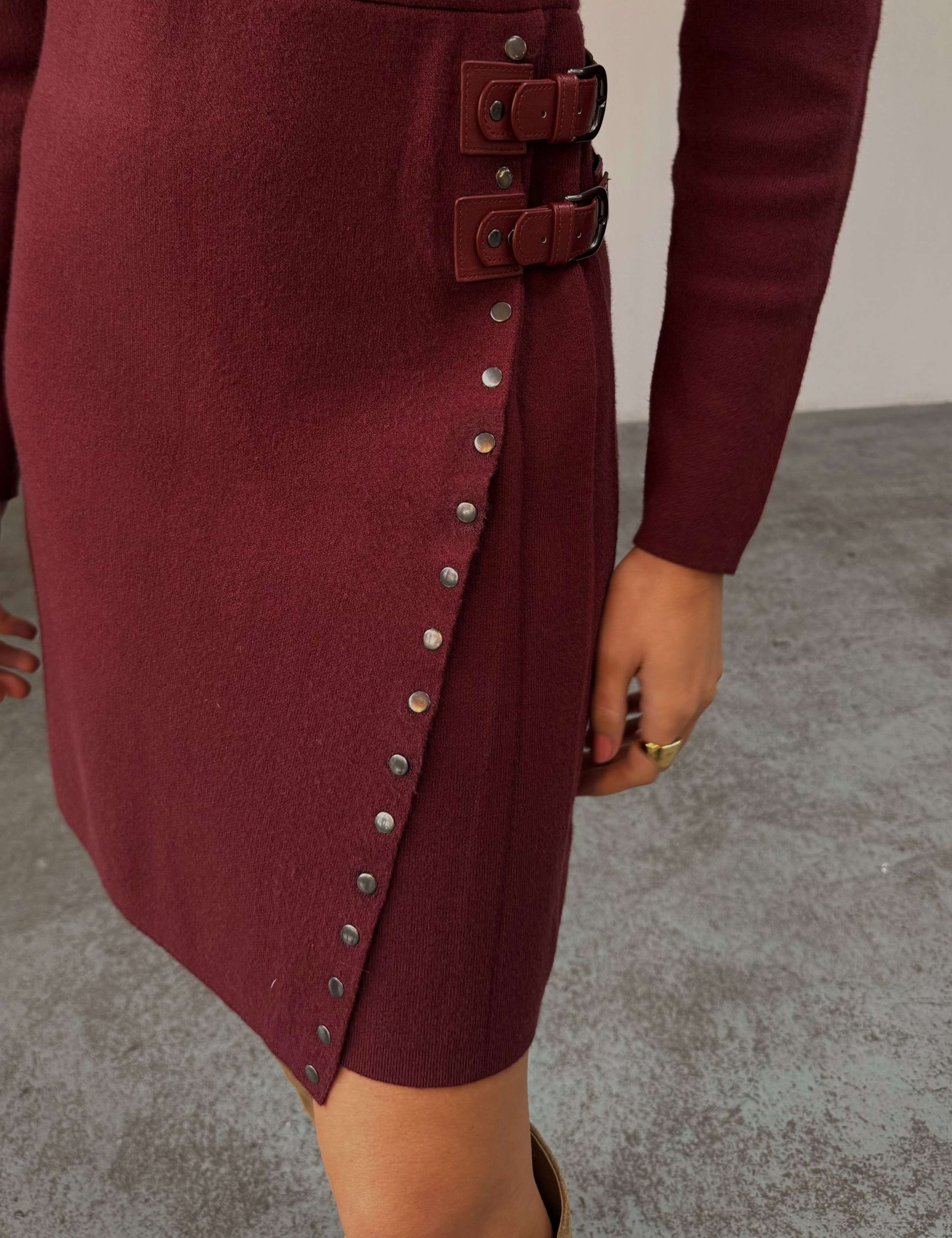 Embellished Mini Waisted Dress 4 of 5