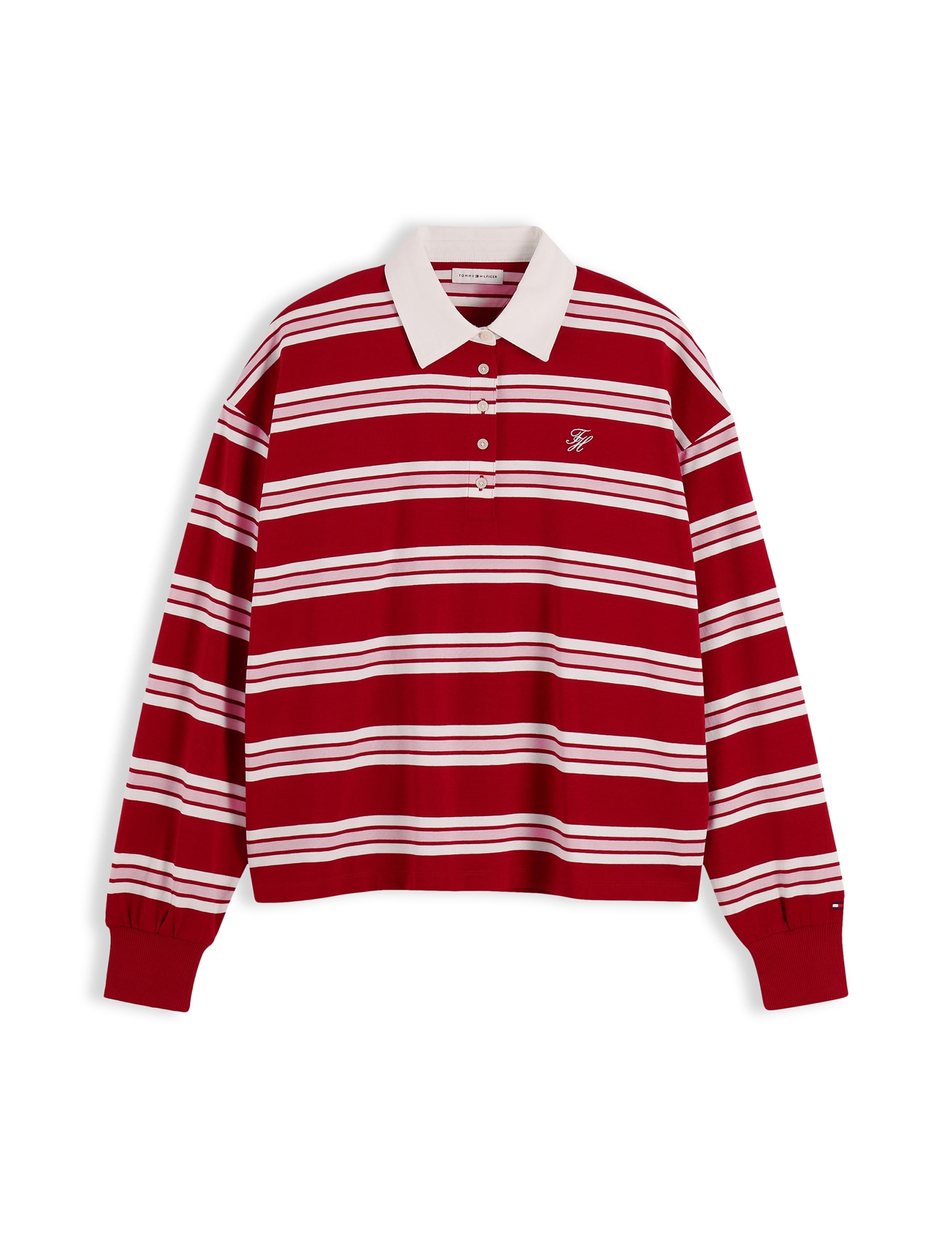 Pure Cotton Striped Rugby Shirt 2 of 4