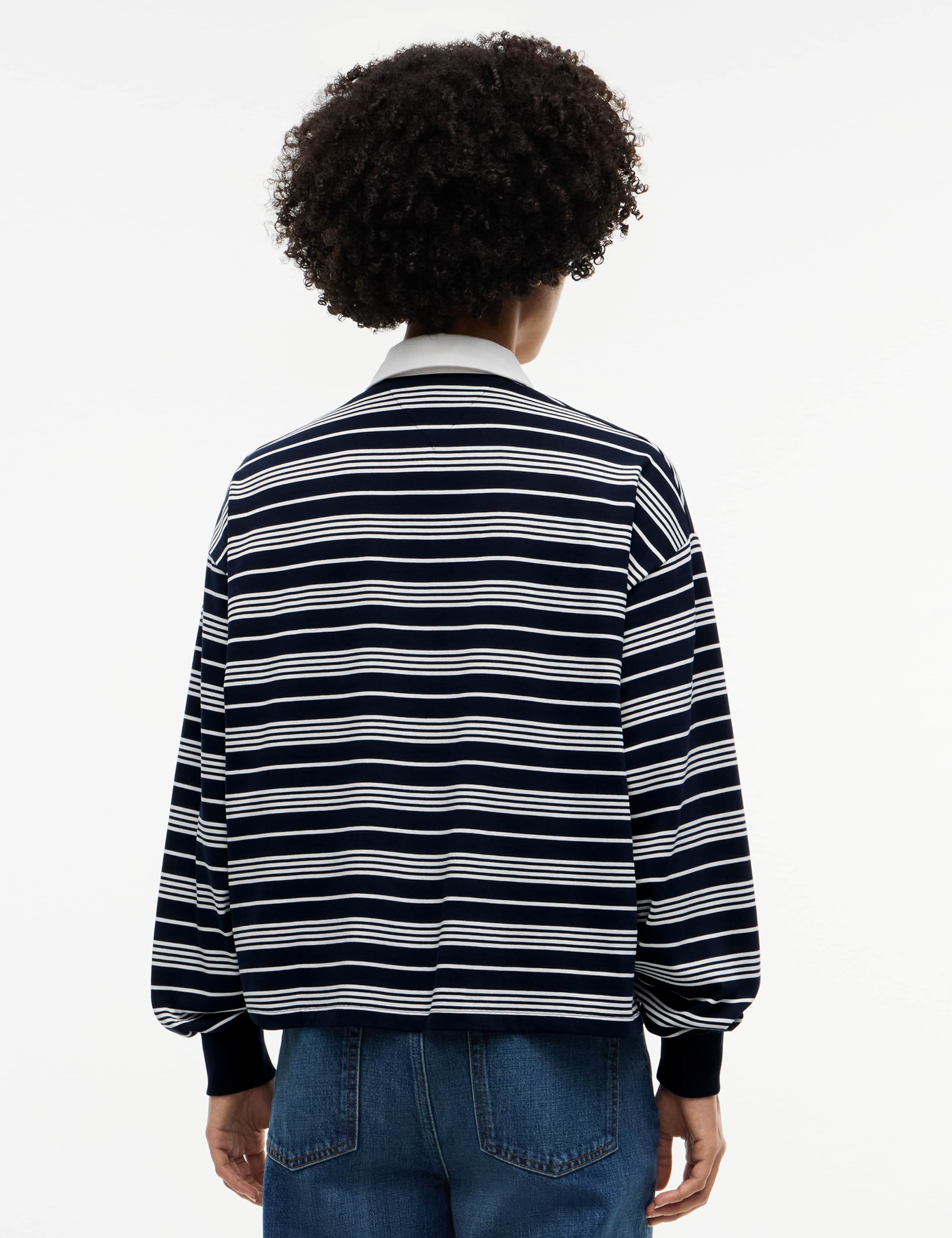 Pure Cotton Striped Rugby Shirt 4 of 5