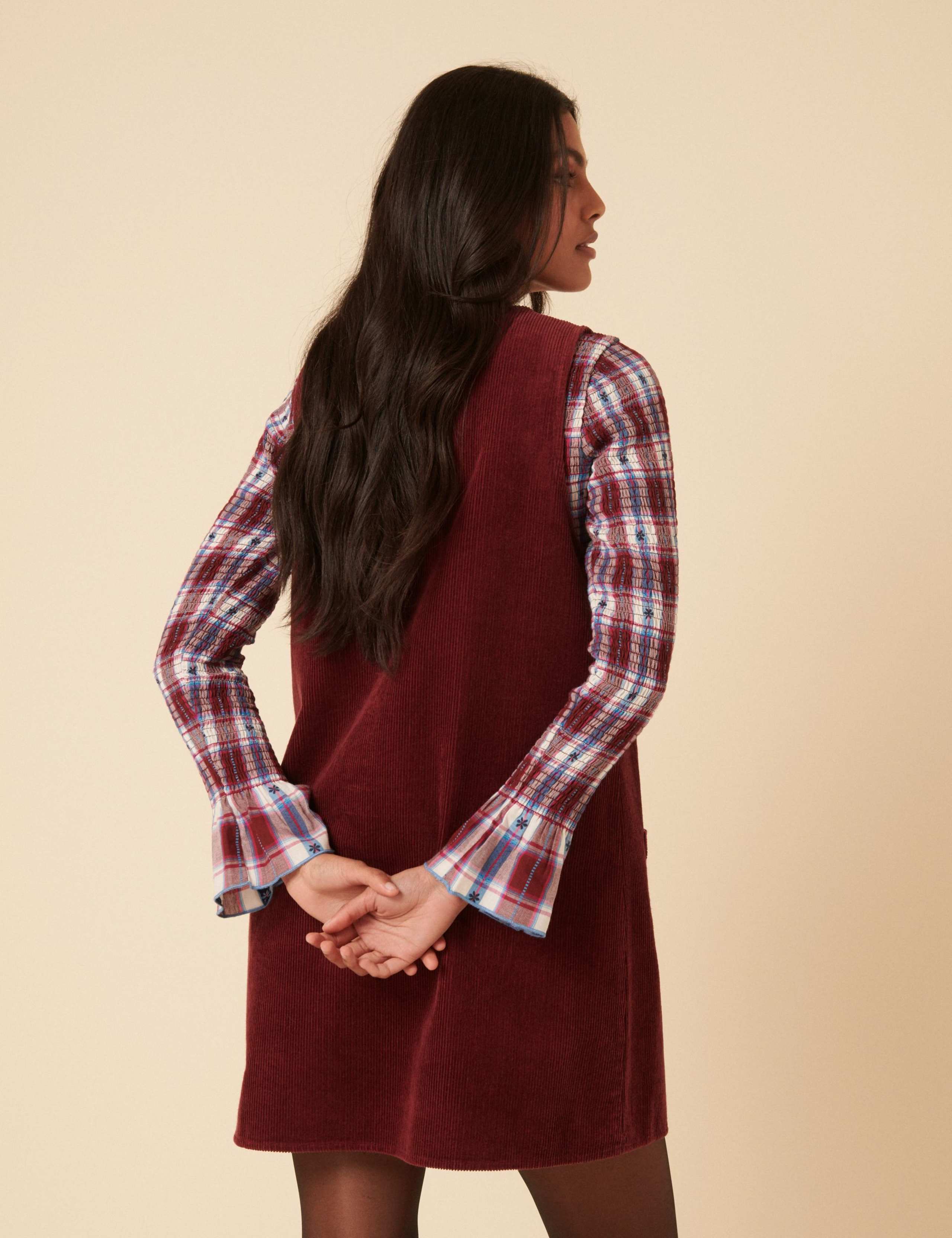 Cord Shift Dress 5 of 6