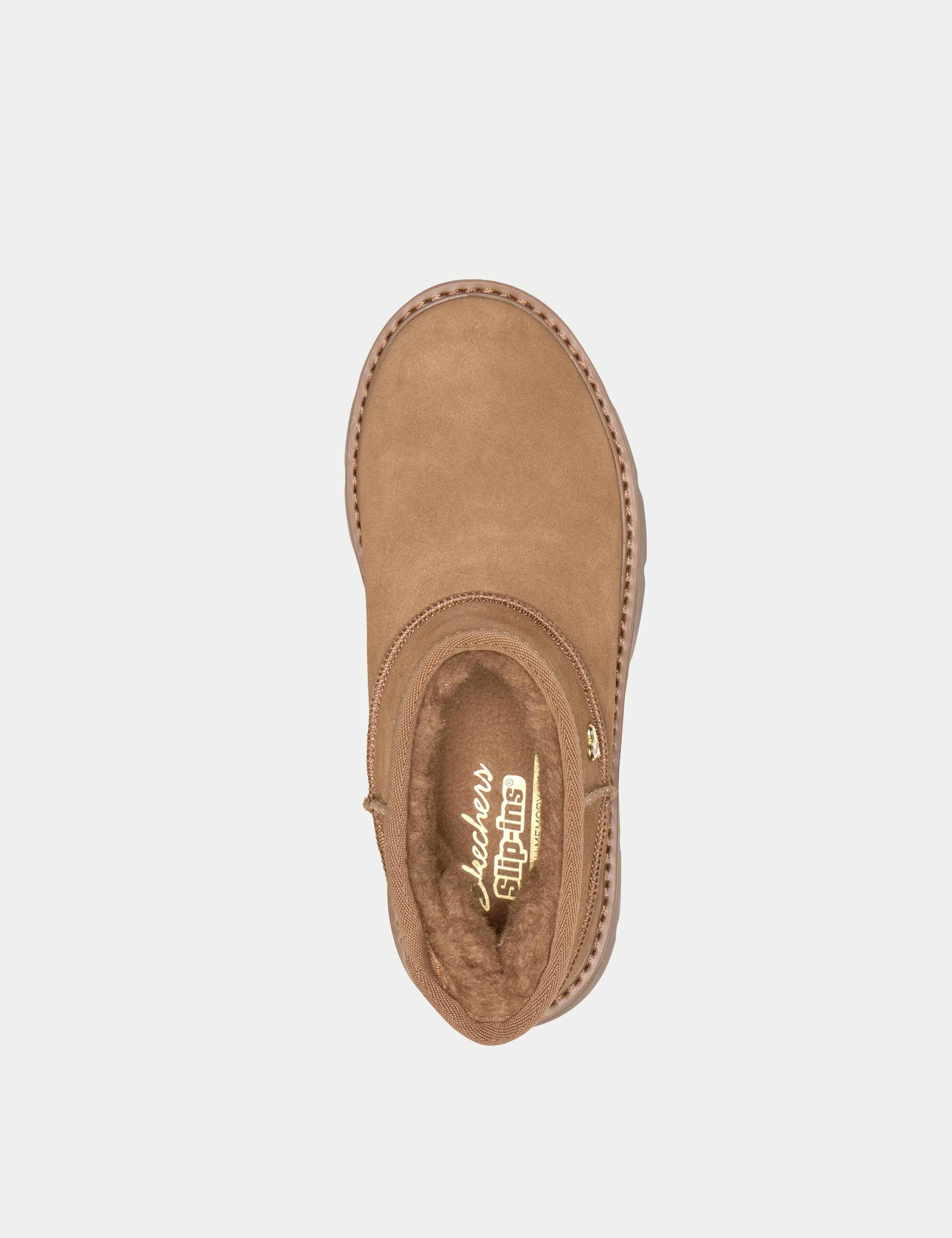 Keepsakes Suede Flatform Round Toe Ankle Boots 2 of 5