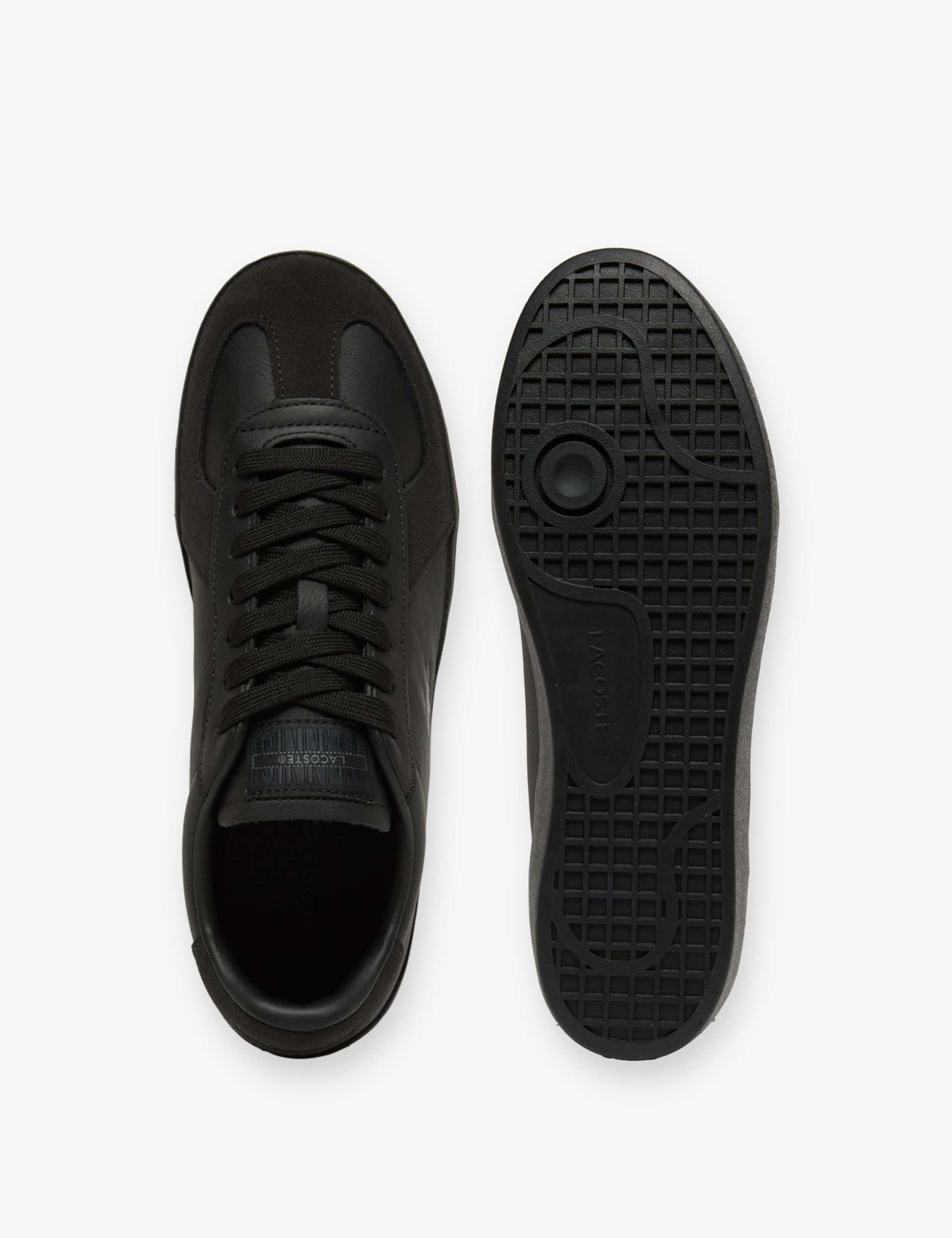 Baseshot Pro Leather Lace Up Trainers 3 of 6