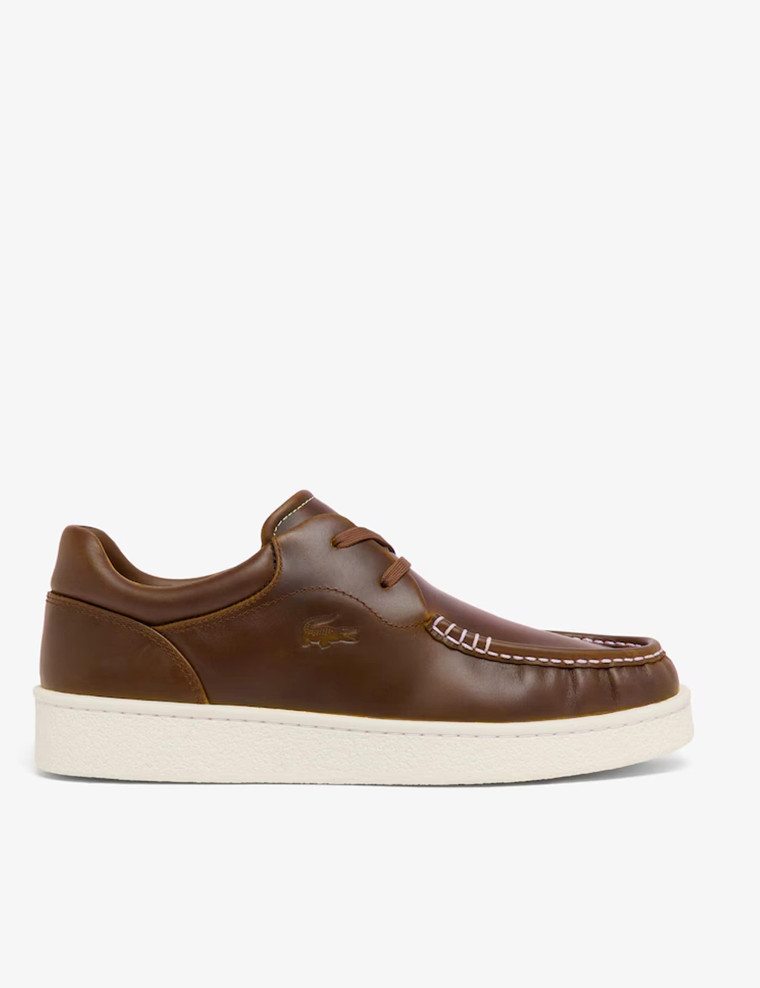 Claylow Leather Lace Up Boat Shoes 1 of 6