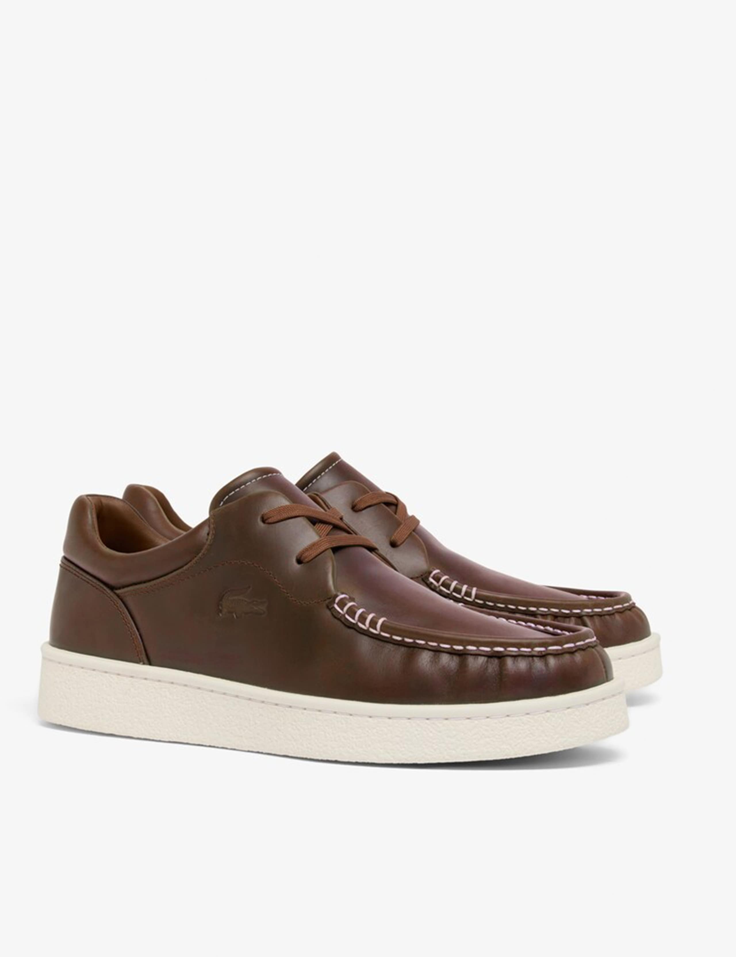 Claylow Leather Lace Up Boat Shoes 2 of 6