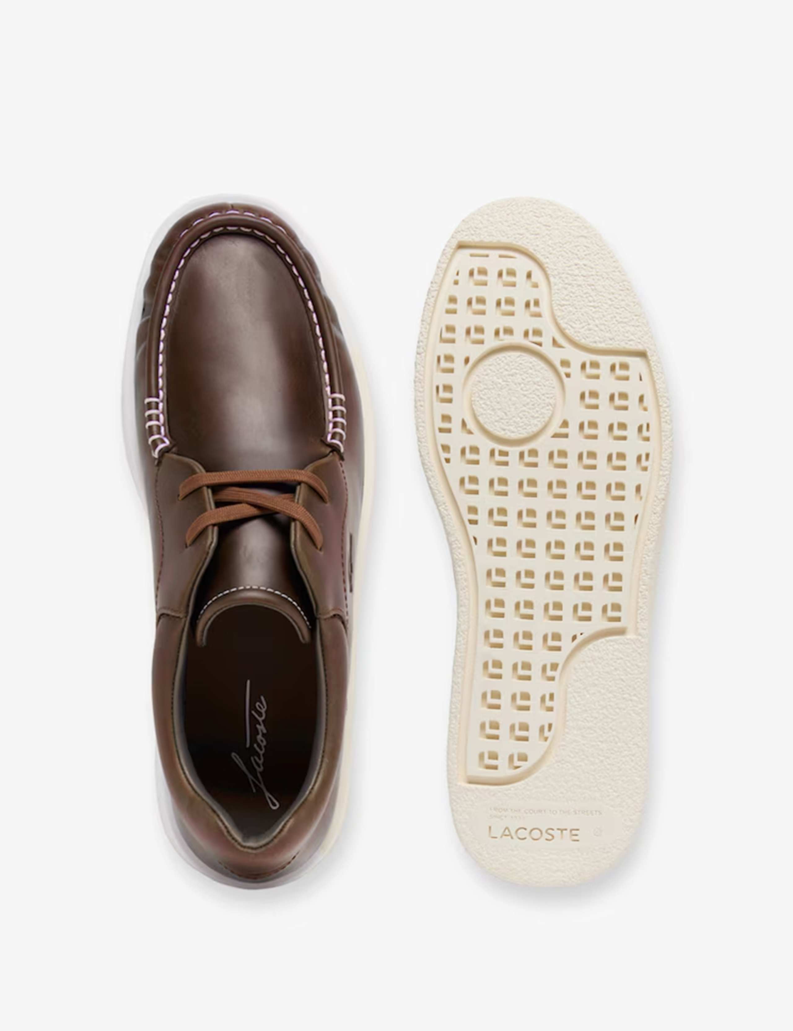 Claylow Leather Lace Up Boat Shoes 3 of 6