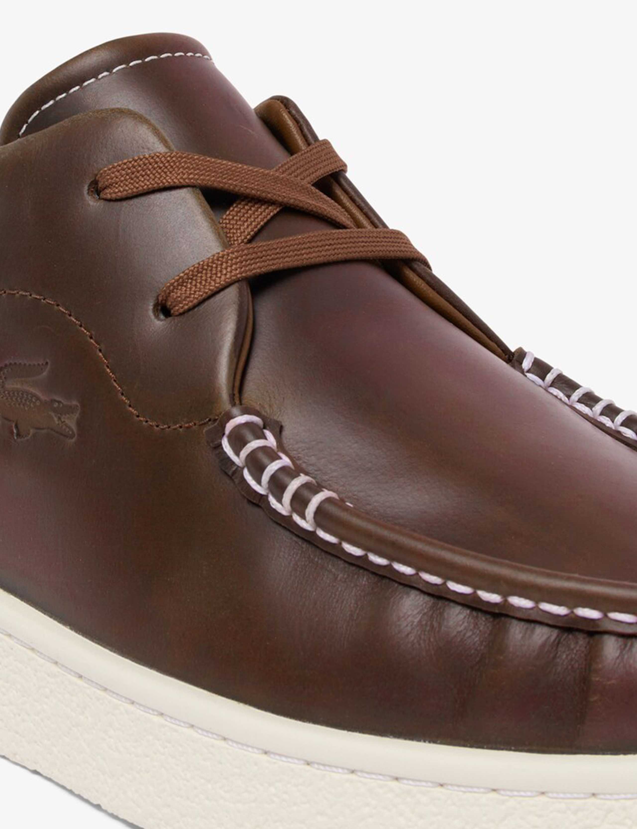 Claylow Leather Lace Up Boat Shoes 6 of 6