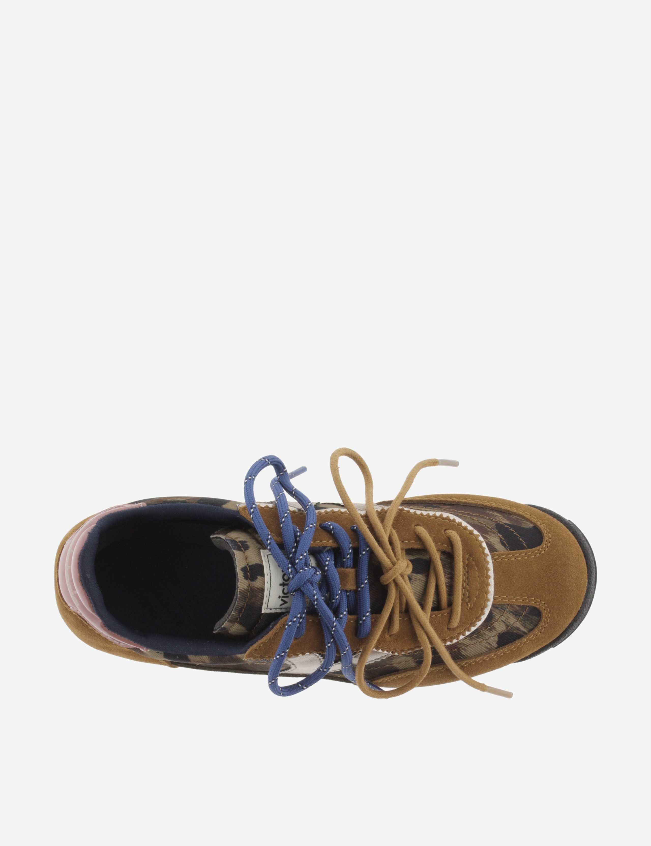 Lace Up Animal Print Trainers 2 of 5