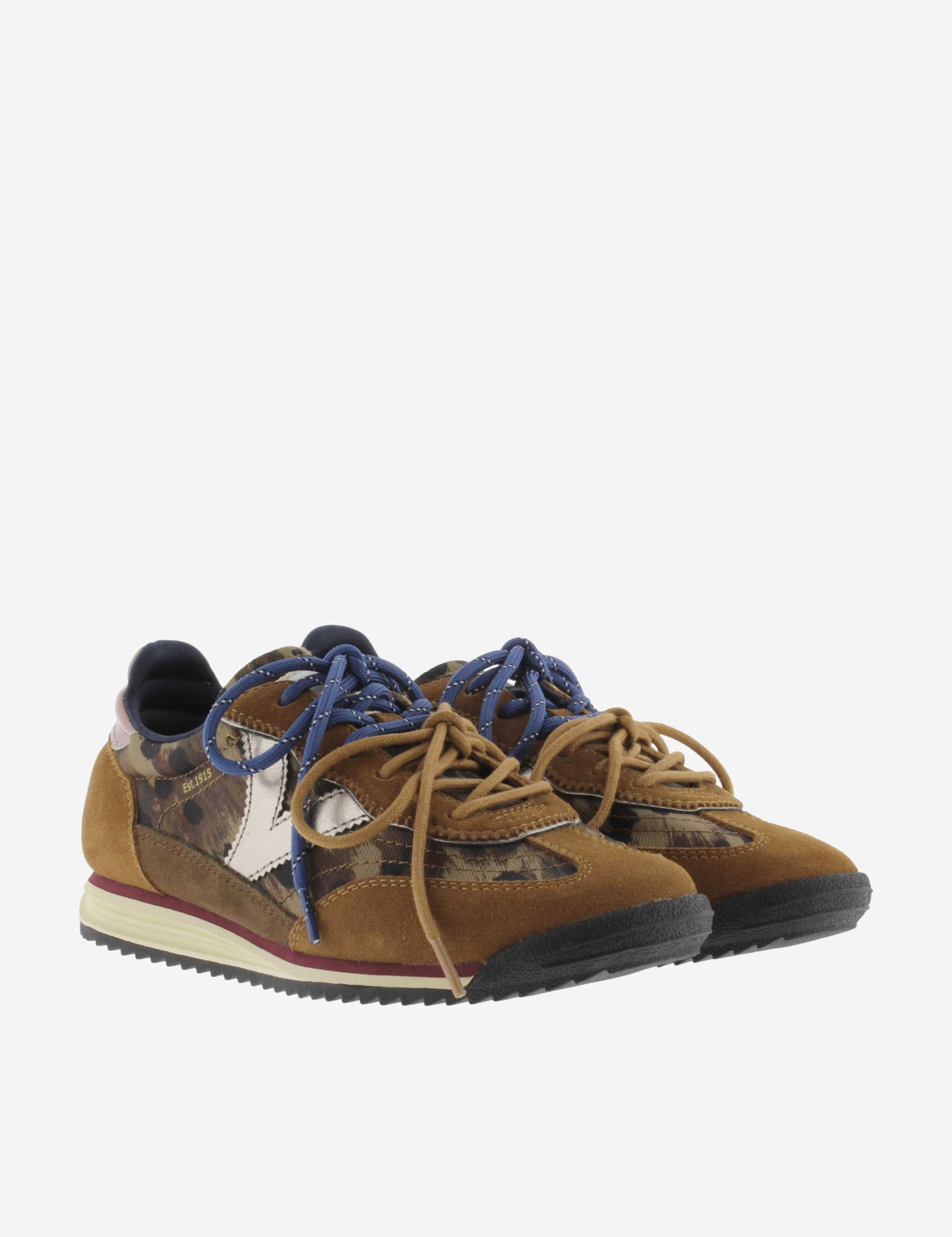 Lace Up Animal Print Trainers 4 of 5