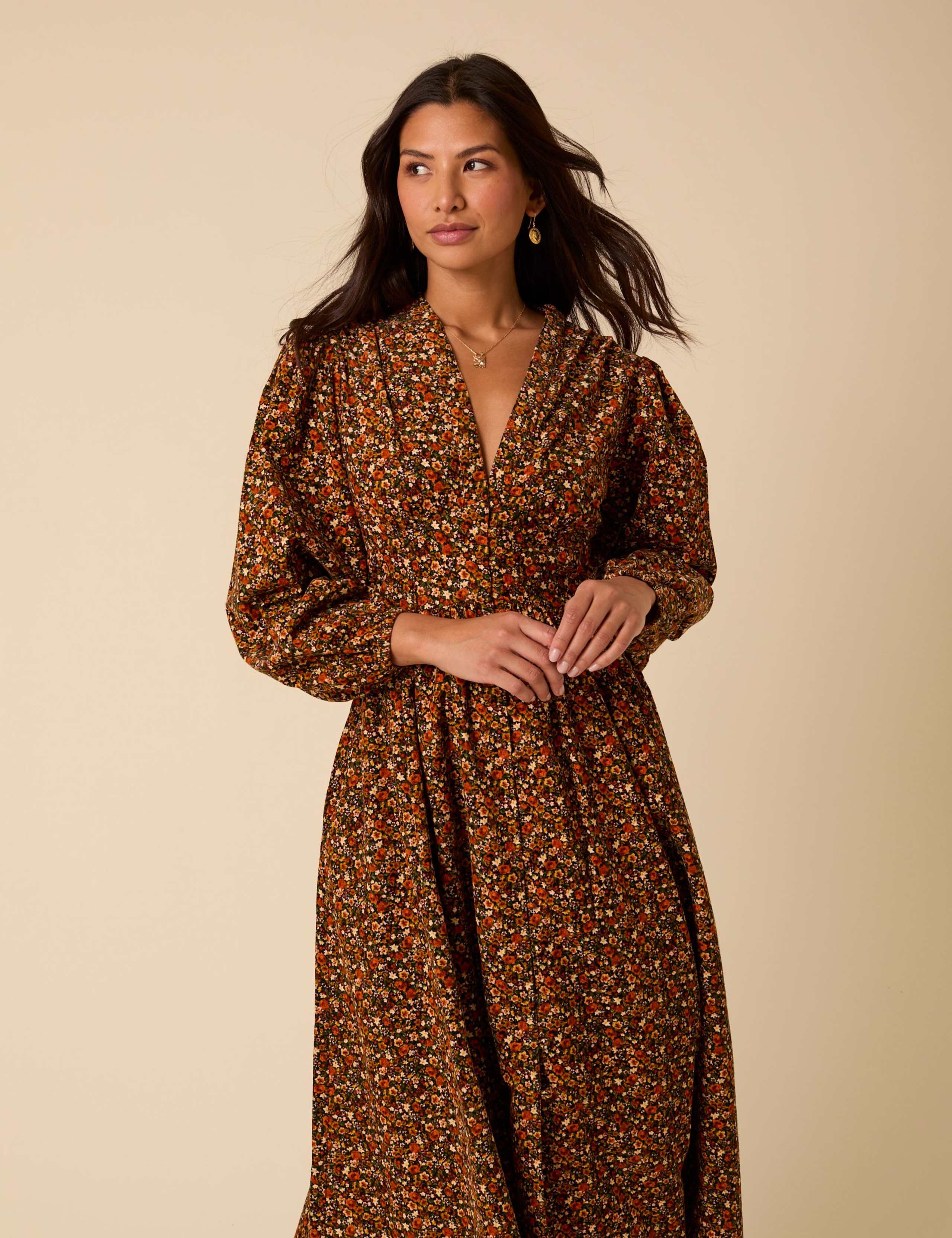 Pure Cotton Button Down Midi Dress 3 of 5