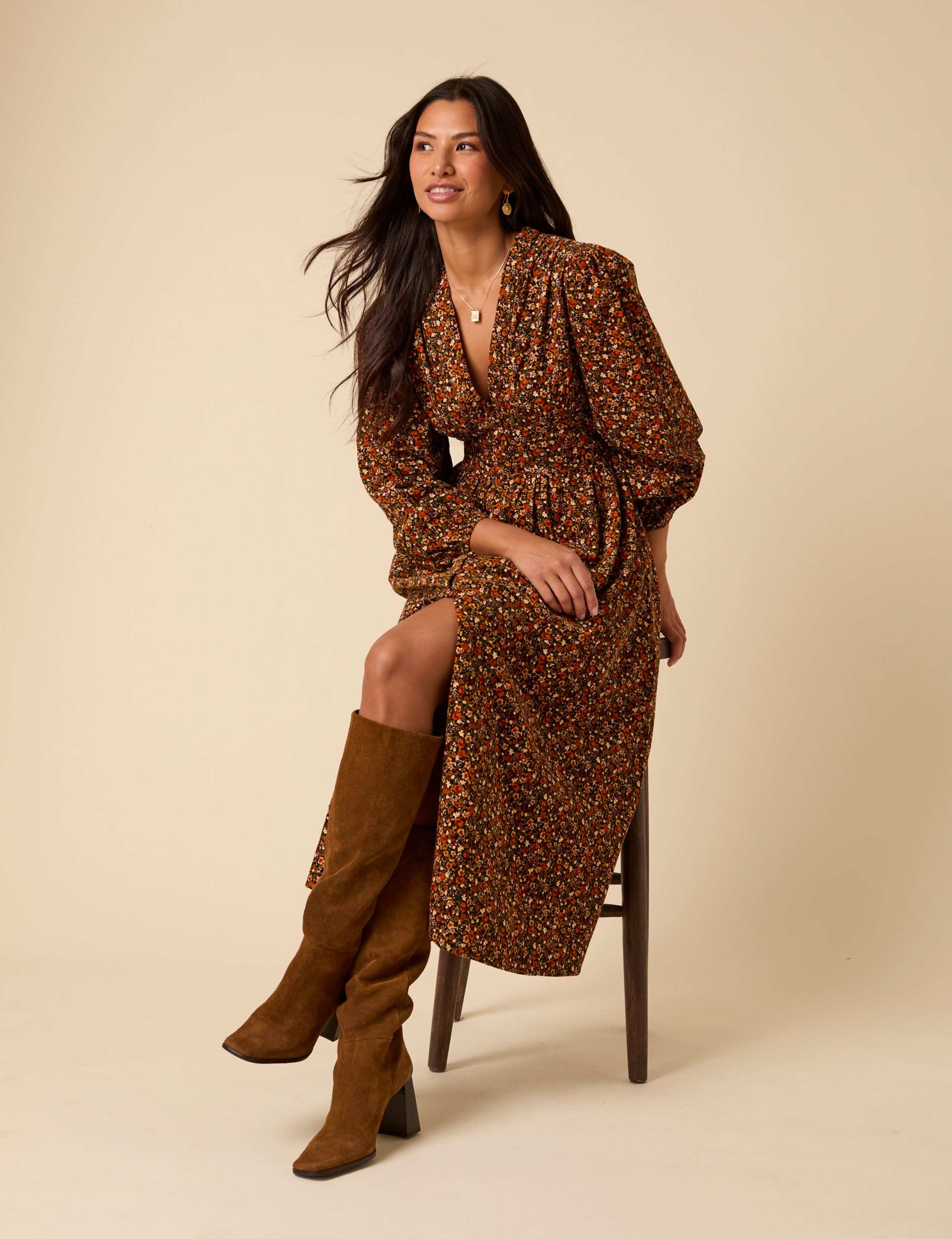 Pure Cotton Button Down Midi Dress 4 of 5